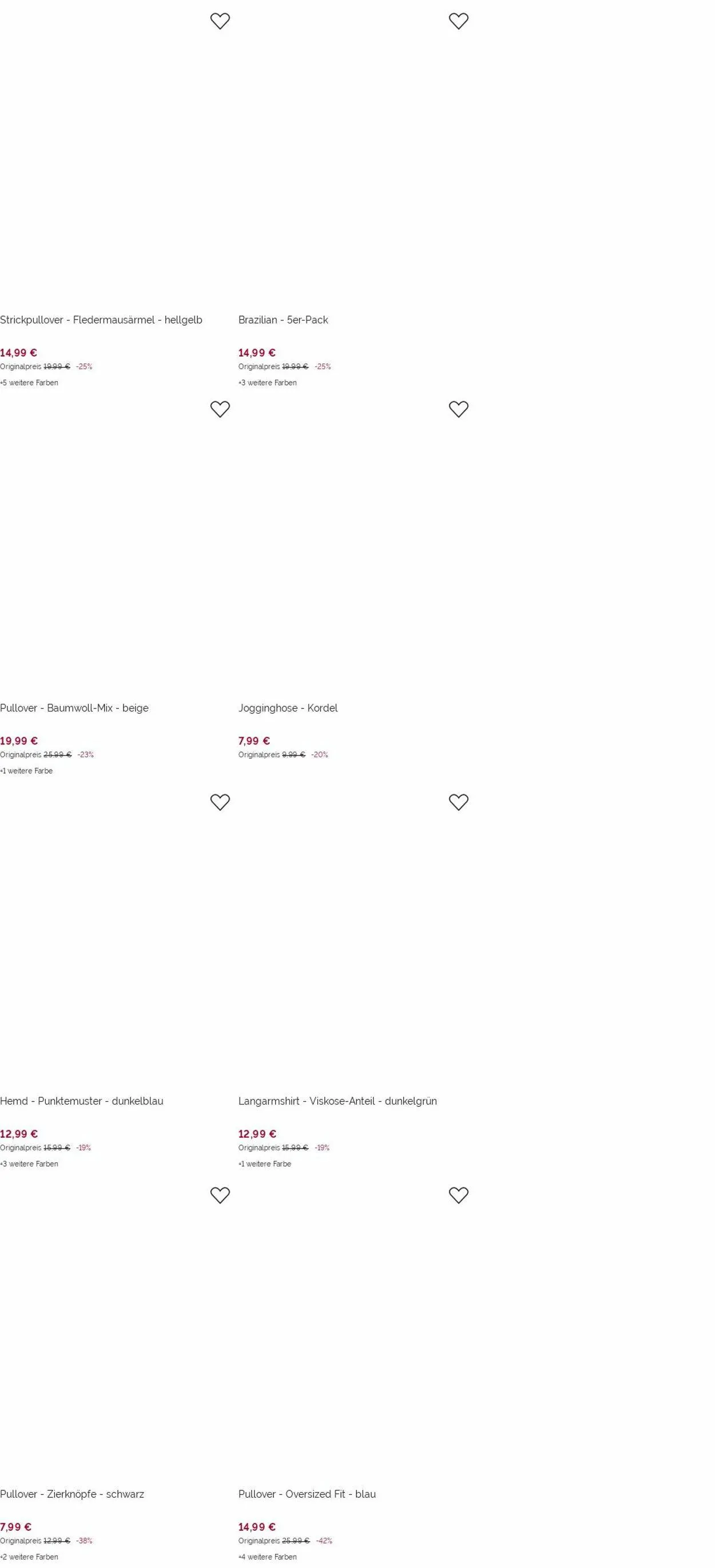 Takko Fashion Aktueller Prospekt von 12. Mai bis 18. Mai 2025 - Prospekt seite 6