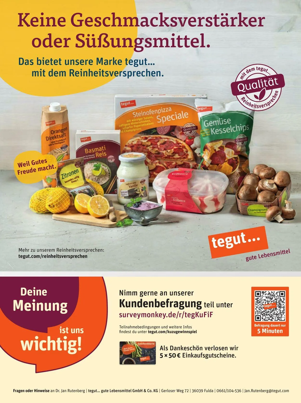 Tegut Aktueller Prospekt von 26. Mai bis 1. Juni 2025 - Prospekt seite 9