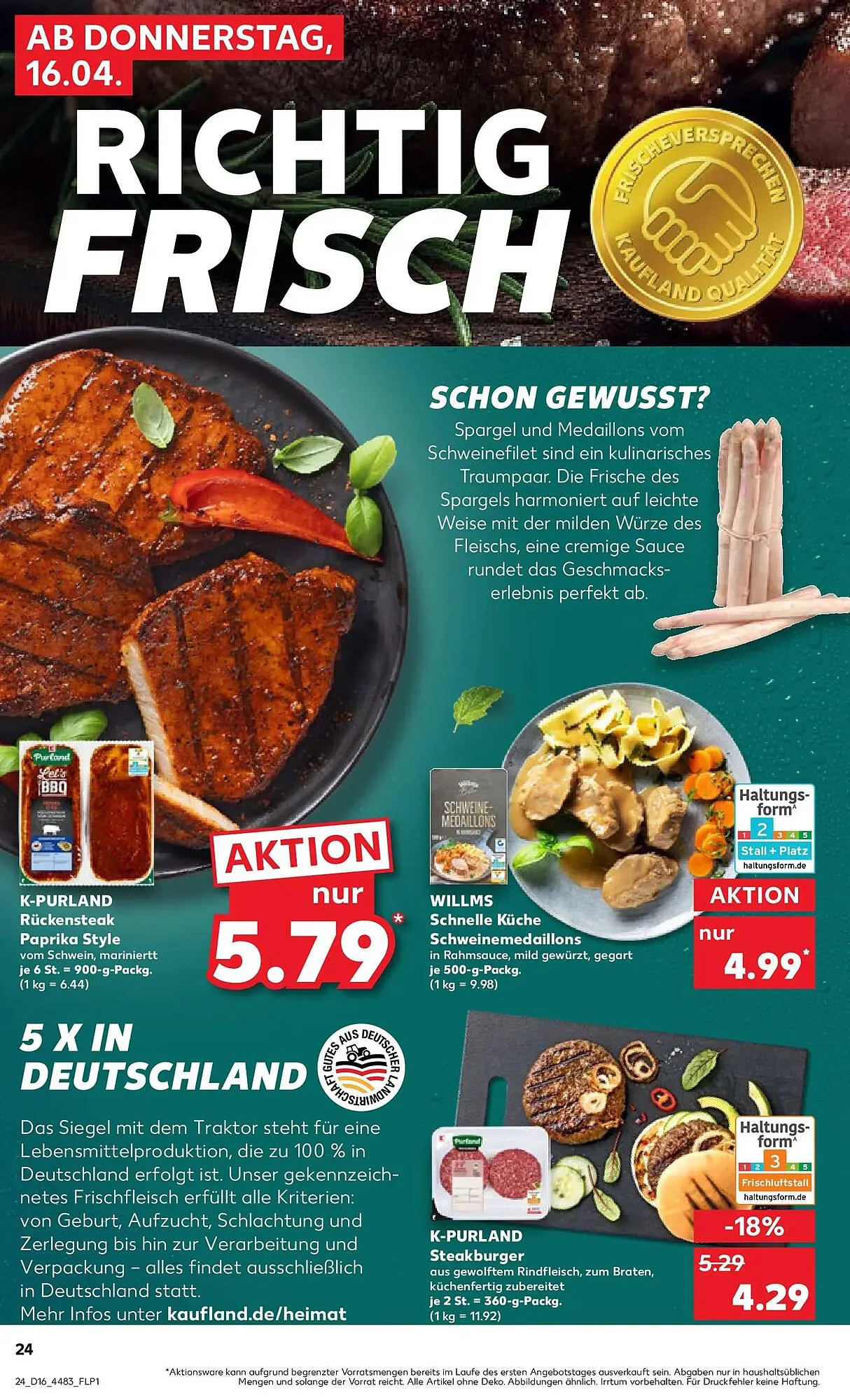 Kaufland Prospekt von 12. April bis 15. April 2026 - Prospekt seite 36