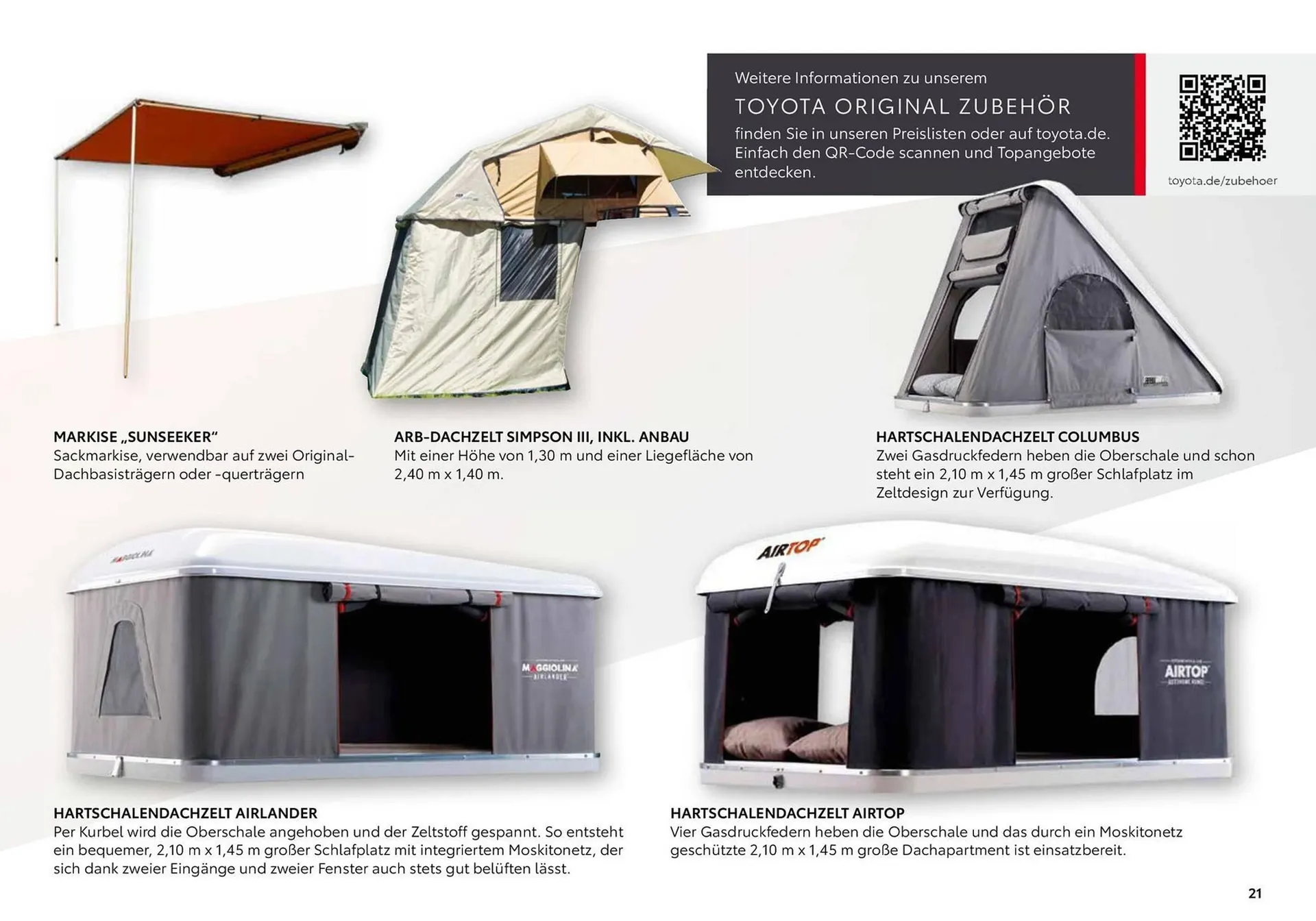 Toyota Prospekt von 4. September bis 4. September 2025 - Prospekt seite 21