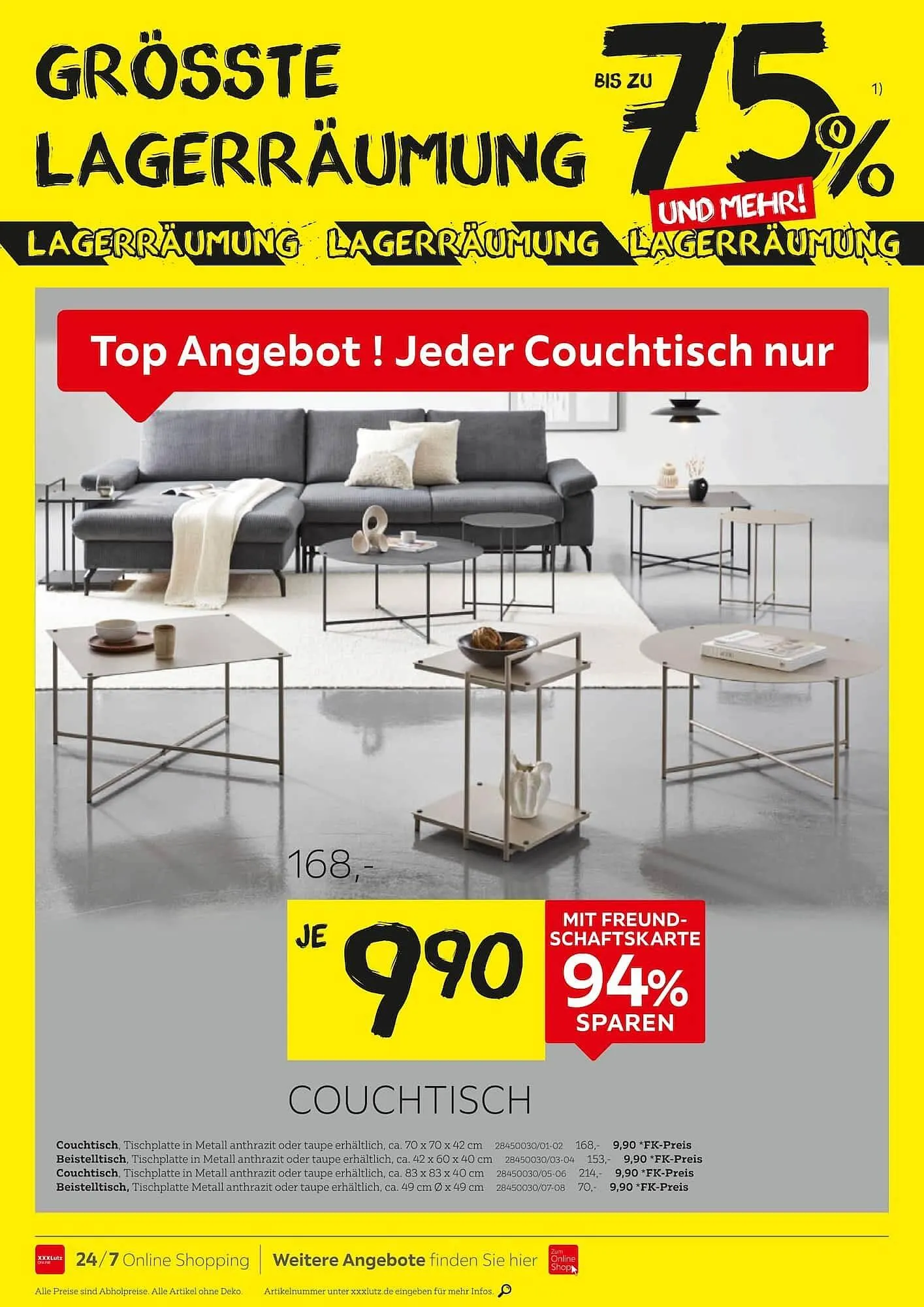 XXXLutz Prospekt von 4. Juli bis 17. Juli 2026 - Prospekt seite 8