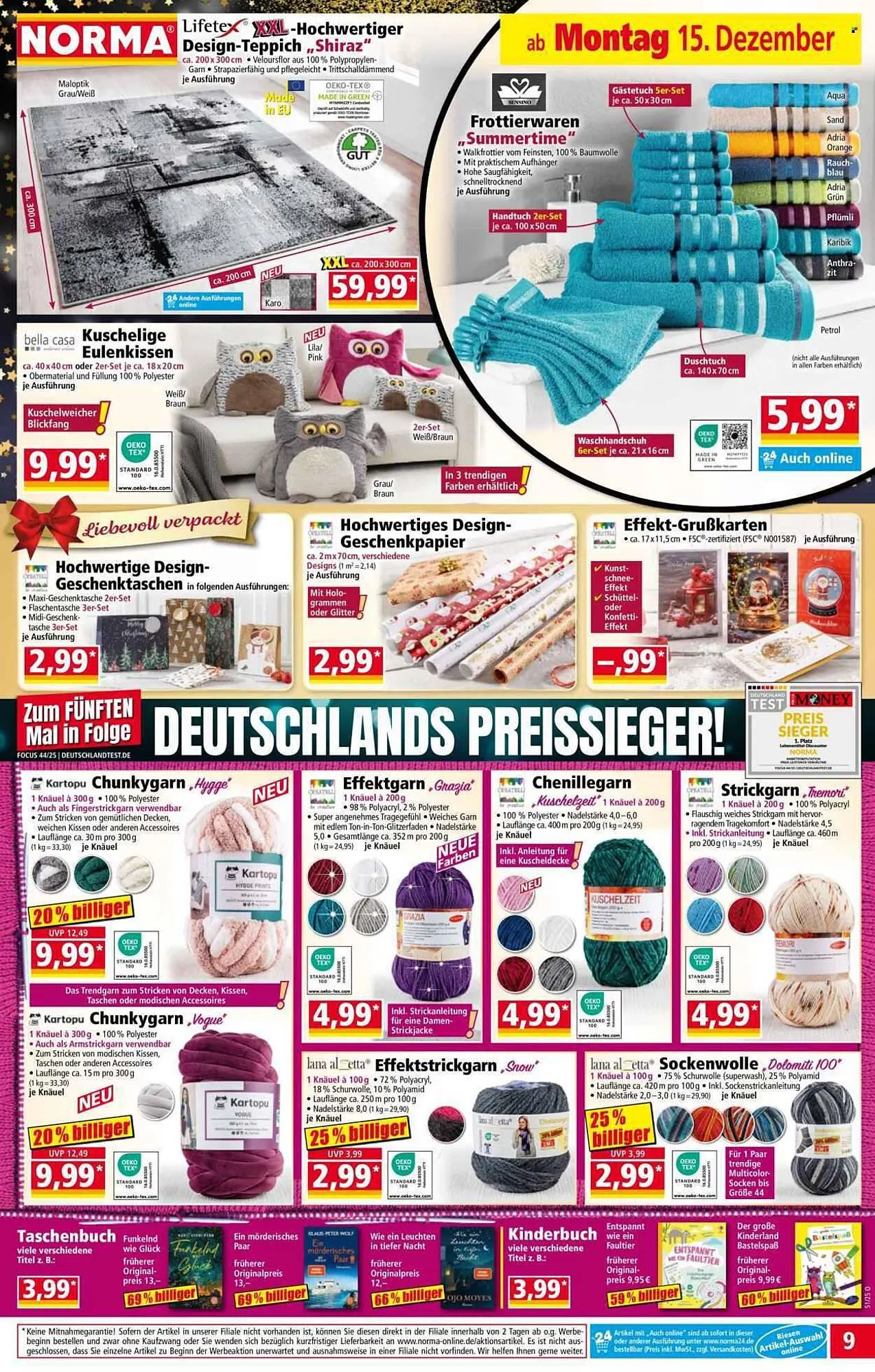Norma Prospekt von 15. Dezember bis 21. Dezember 2025 - Prospekt seite 13
