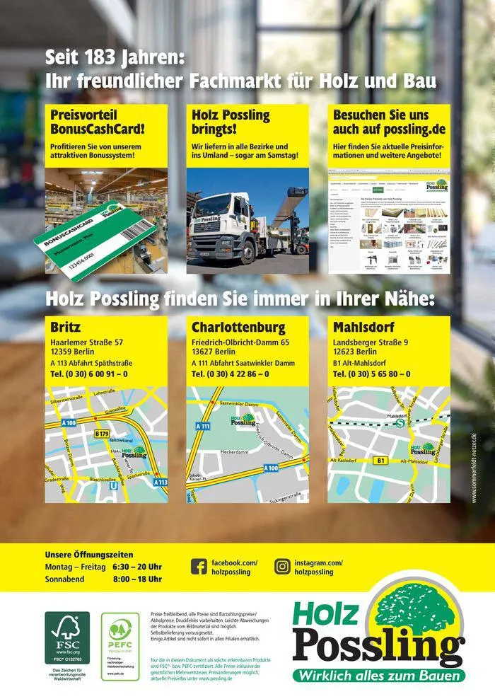 Holz-& Baukatalog 2024/25 von 27. März bis 31. Januar 2025 - Prospekt seite 188