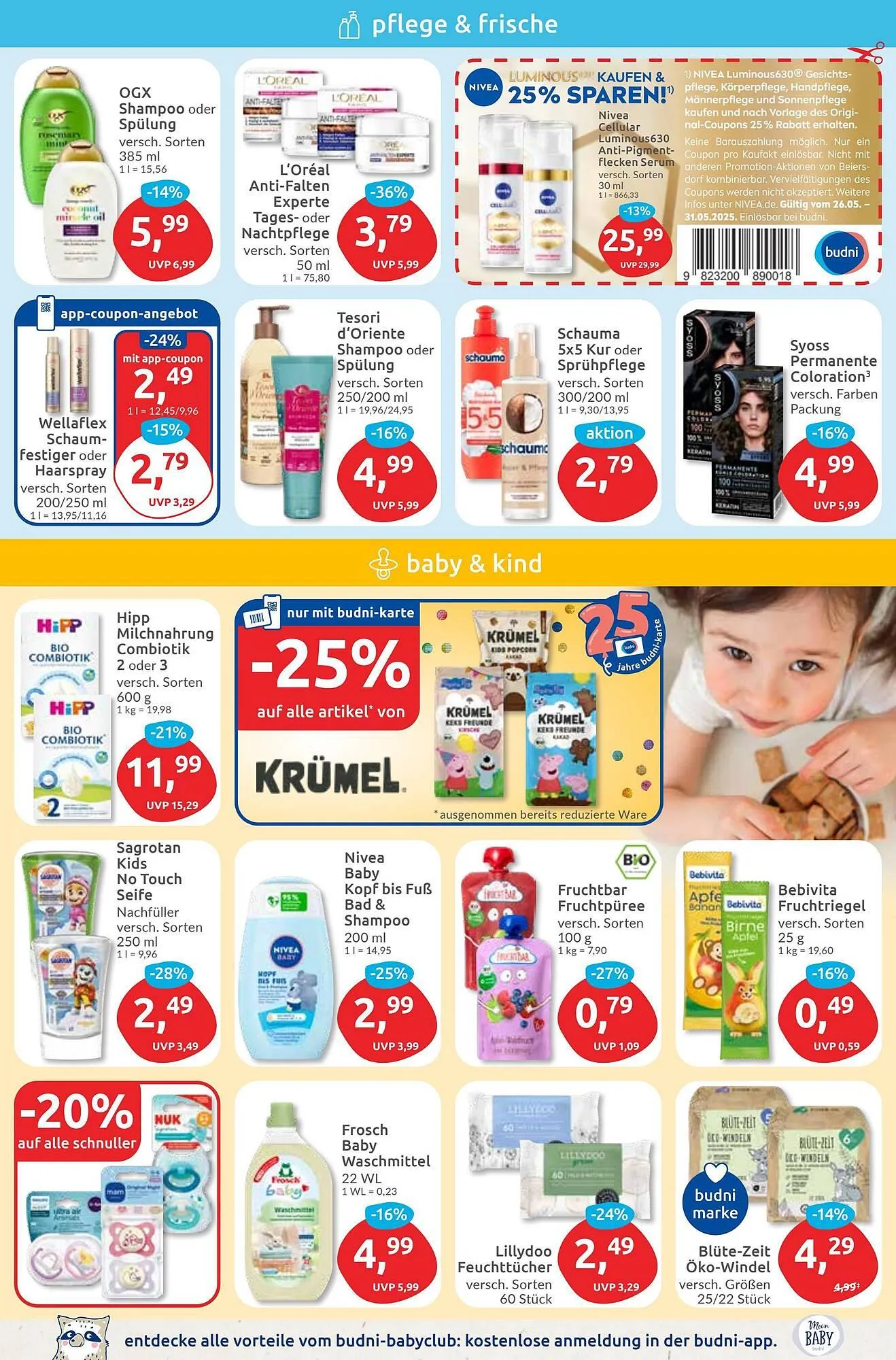 Budni Prospekt von 26. Mai bis 31. Mai 2025 - Prospekt seite 3