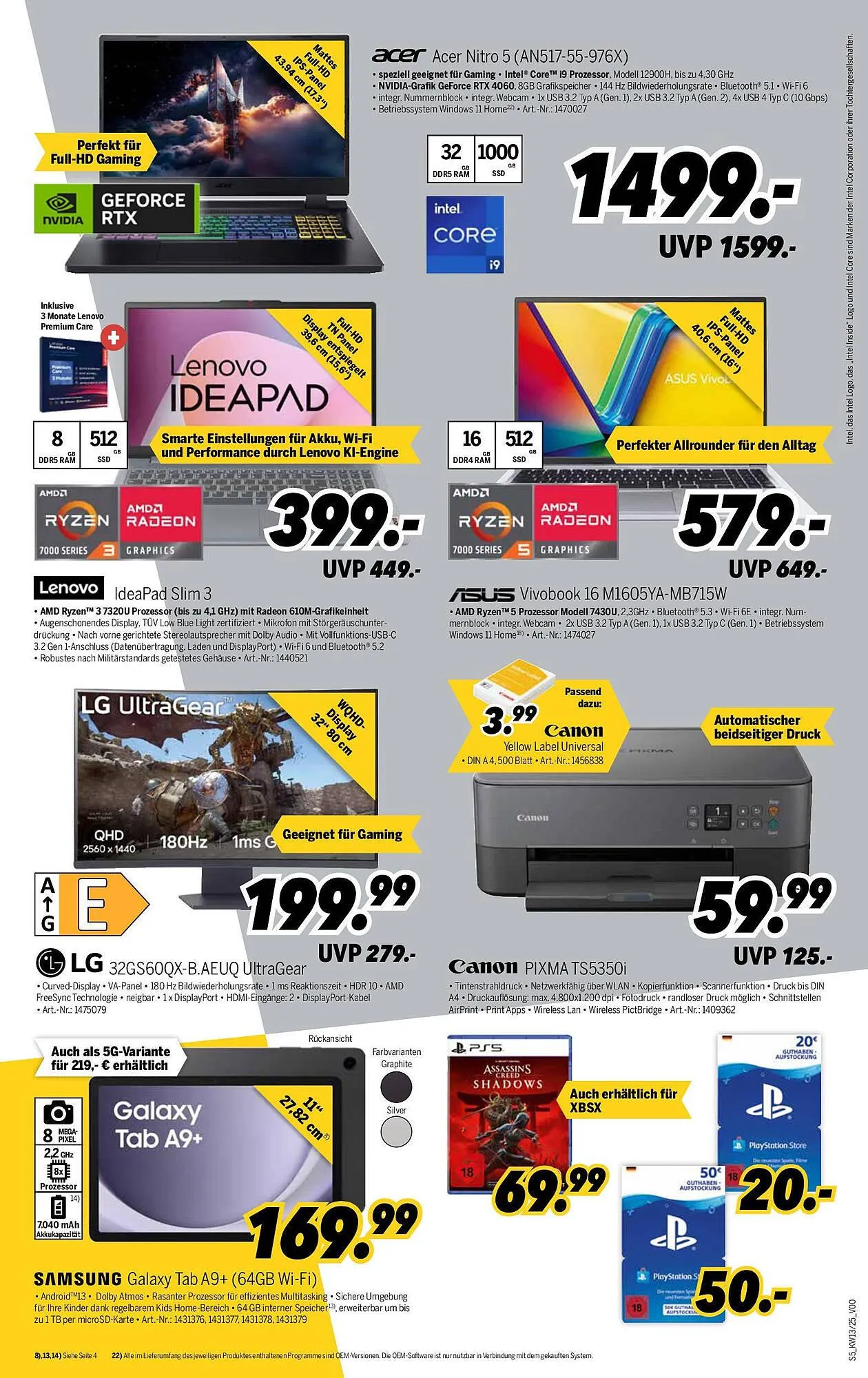 MEDIMAX Prospekt von 20. März bis 27. März 2025 - Prospekt seite 5