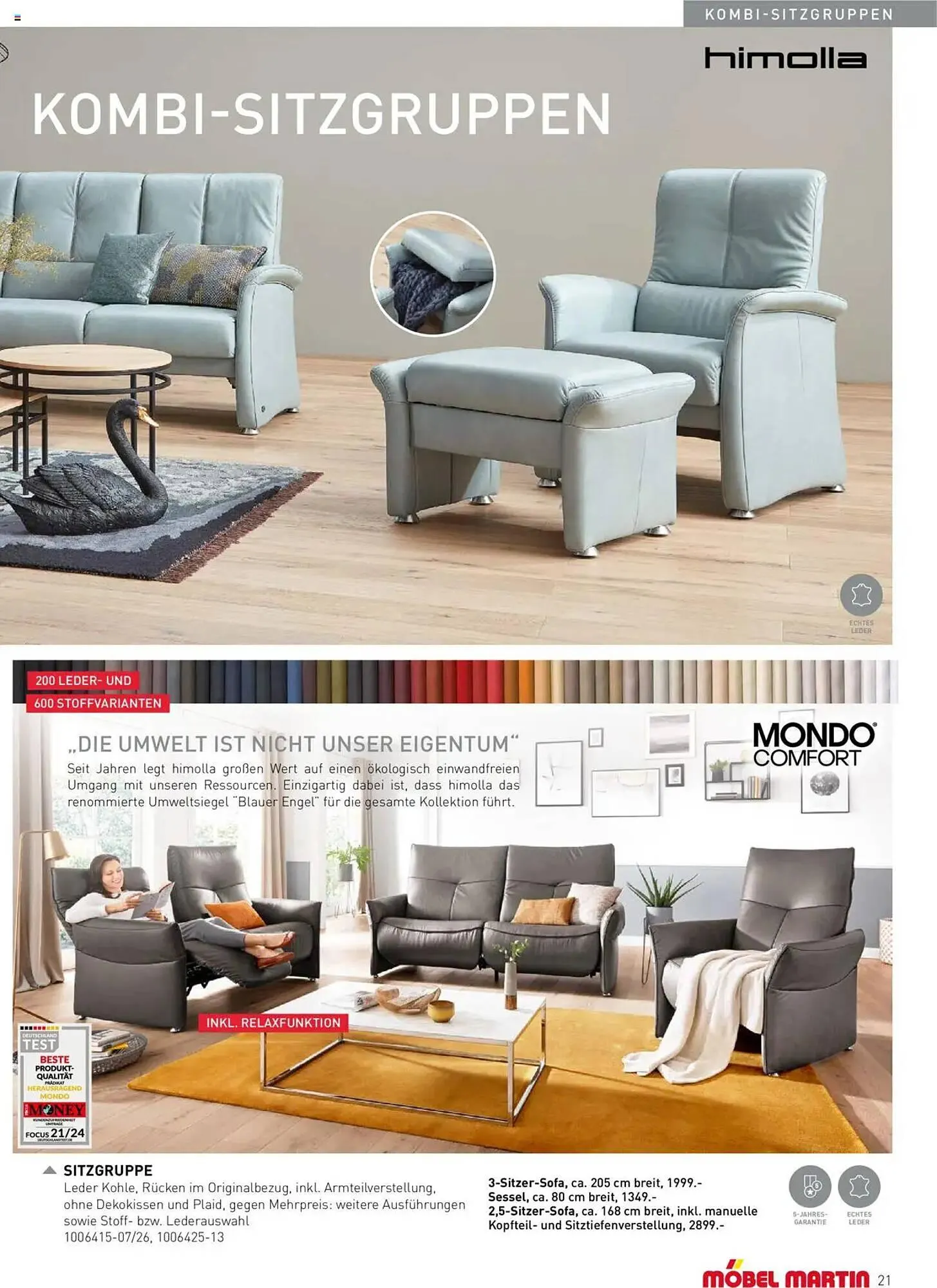 Möbel Martin Prospekt von 30. August bis 31. Dezember 2025 - Prospekt seite 21