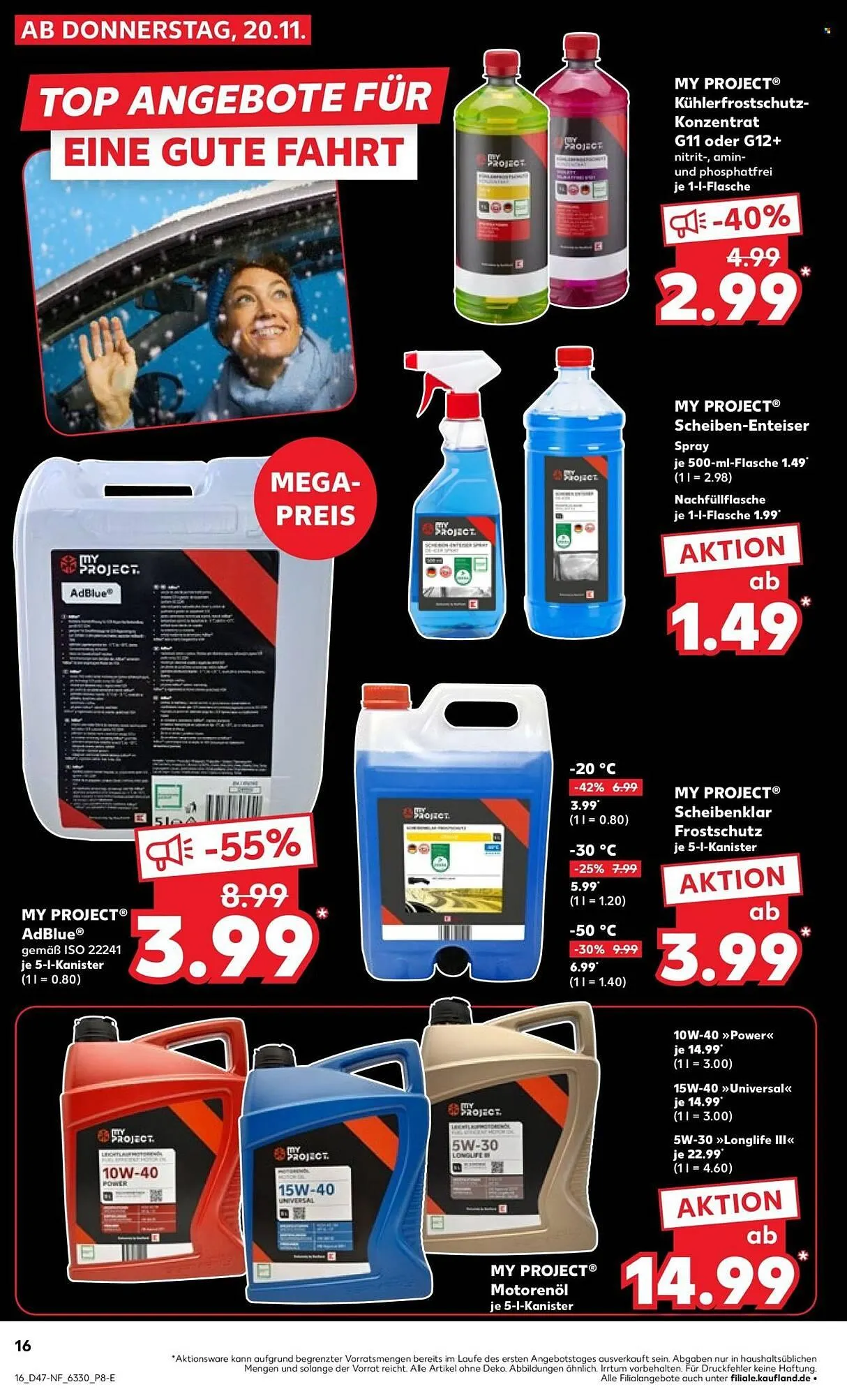 Kaufland Prospekt von 20. November bis 26. November 2025 - Prospekt seite 16