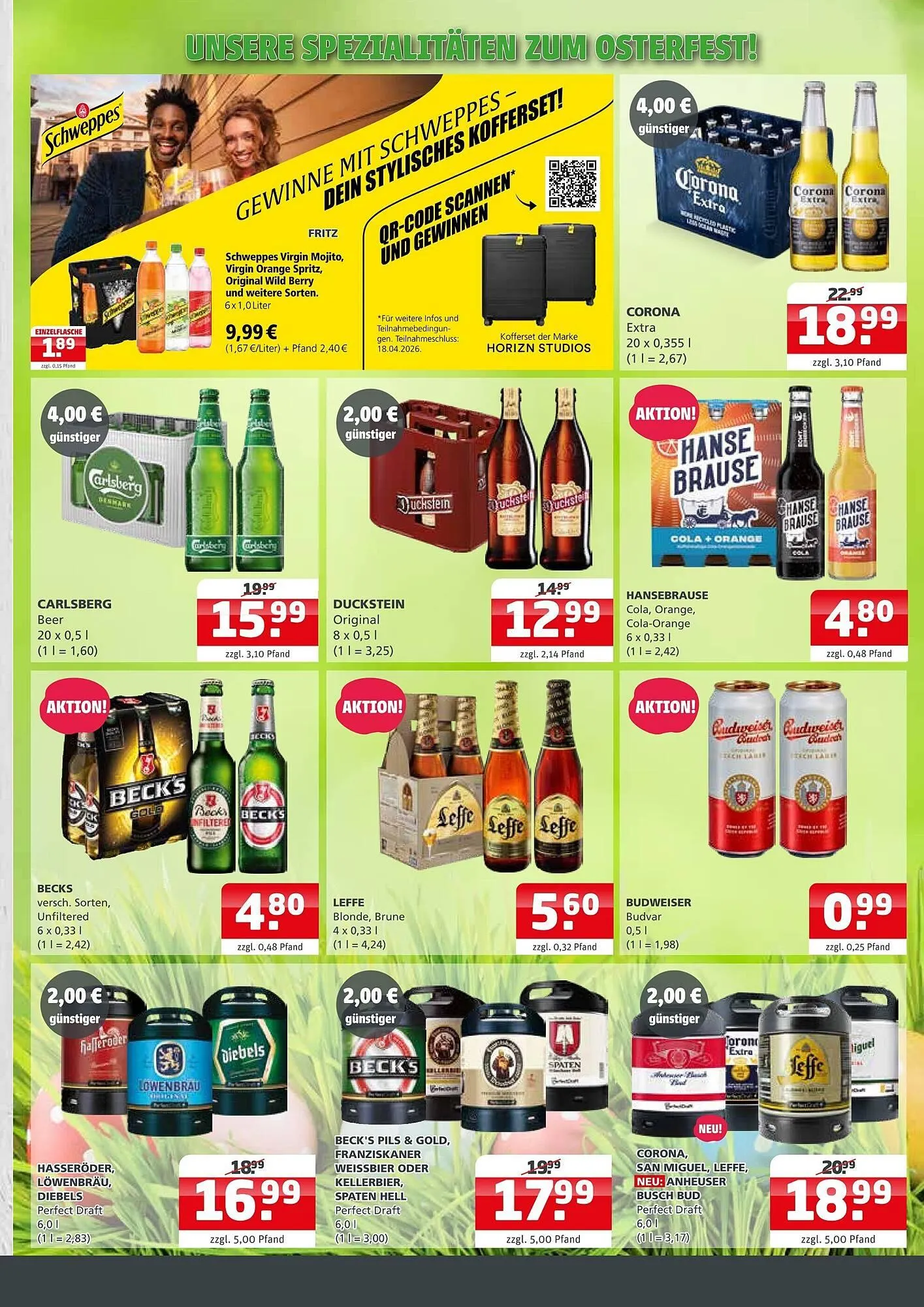 Getränke Quelle Prospekt von 30. März bis 11. April 2026 - Prospekt seite 4