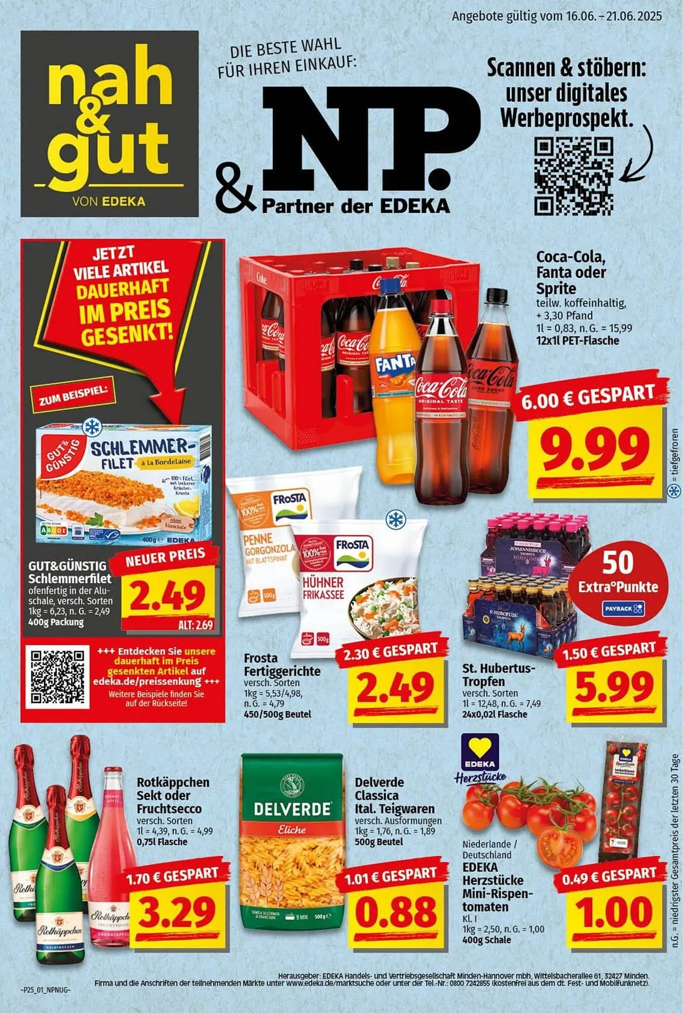 nah & gut Prospekt von 16. Juni bis 22. Juni 2025 - Prospekt seite 1