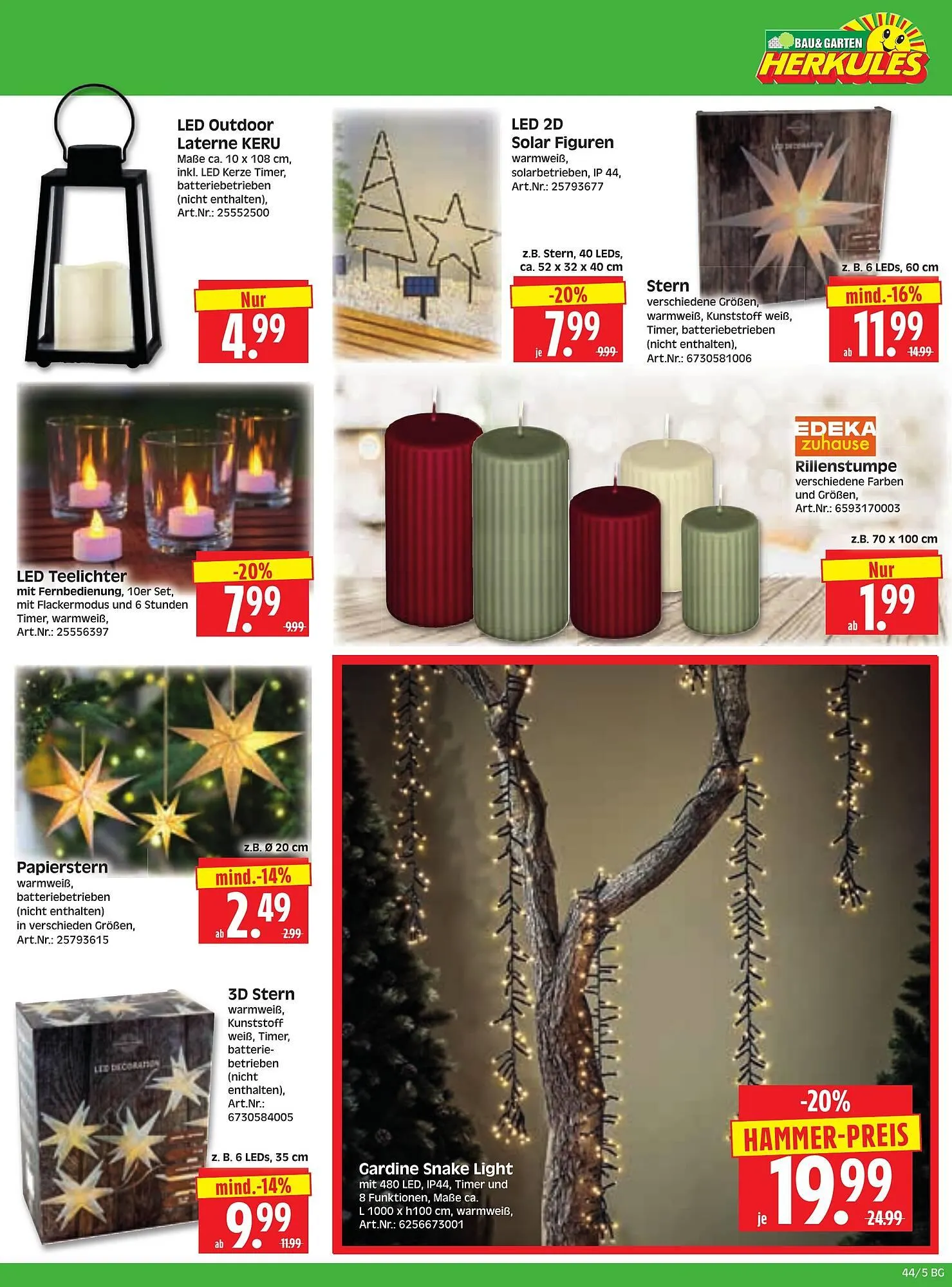 Herkules Baumarkt Prospekt von 27. Oktober bis 1. November 2025 - Prospekt seite 5