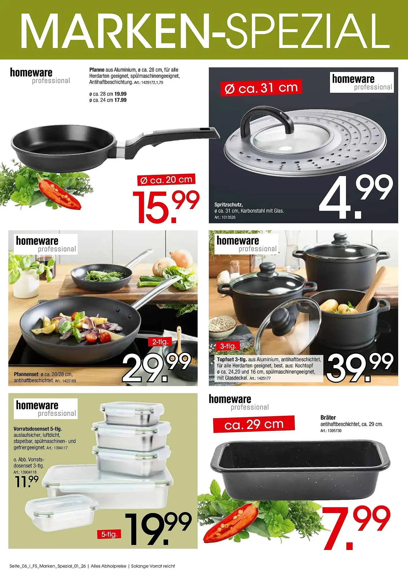 Zurbrüggen Prospekt von 16. April bis 1. Juni 2026 - Prospekt seite 6