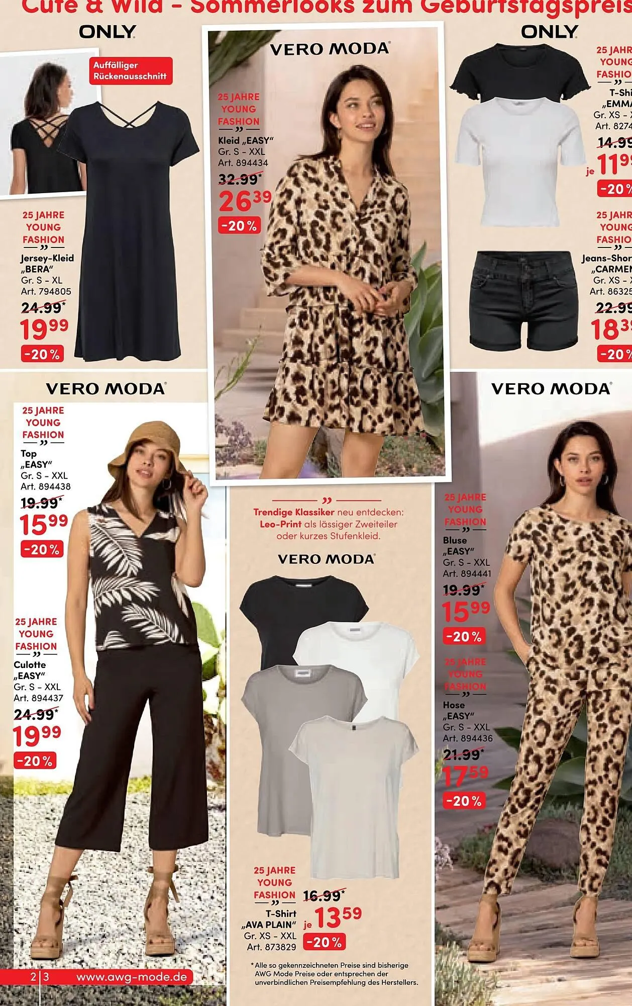 AWG Mode Prospekt von 28. Juni bis 13. Juli 2025 - Prospekt seite 2