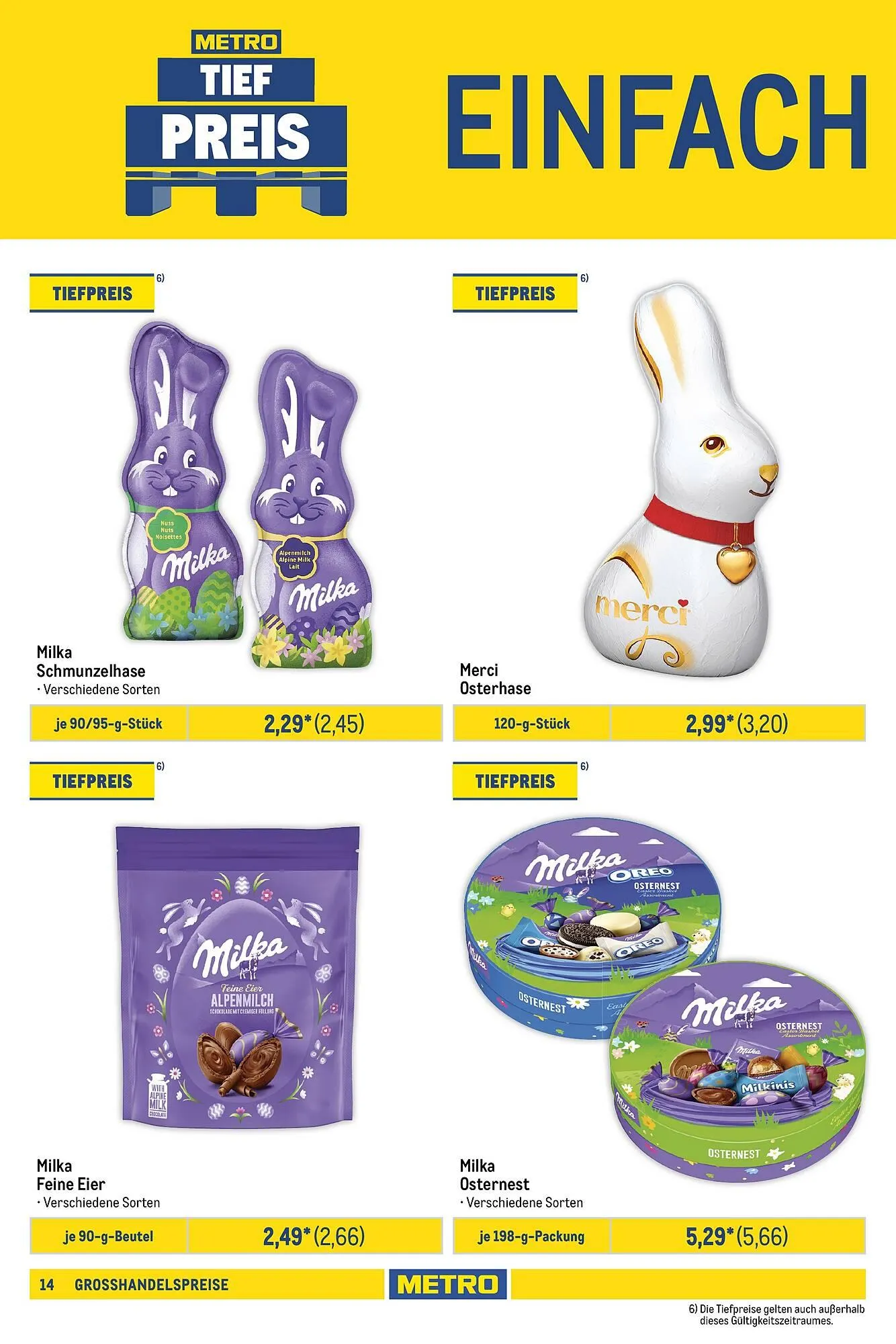 METRO Prospekt von 27. März bis 8. April 2025 - Prospekt seite 14