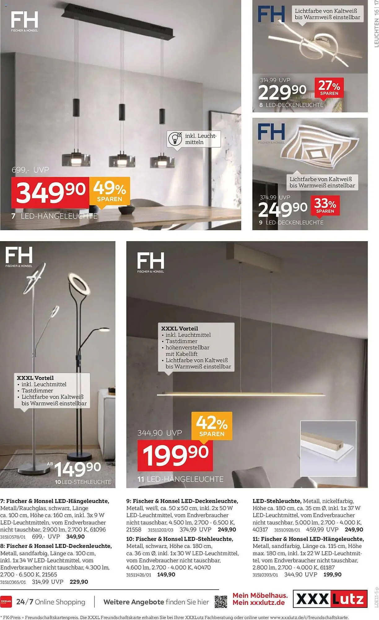 XXXLutz Prospekt von 26. Oktober bis 9. November 2025 - Prospekt seite 17