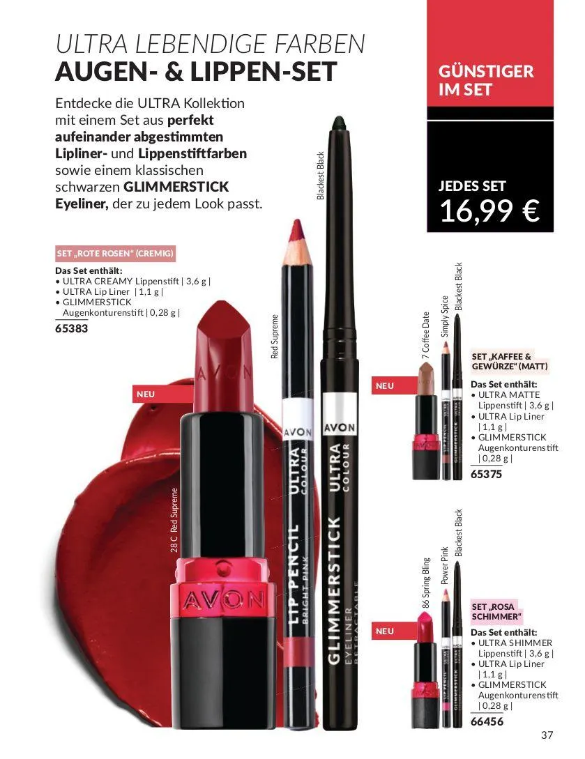 Avon Aktueller Prospekt von 19. März bis 2. April 2025 - Prospekt seite 37