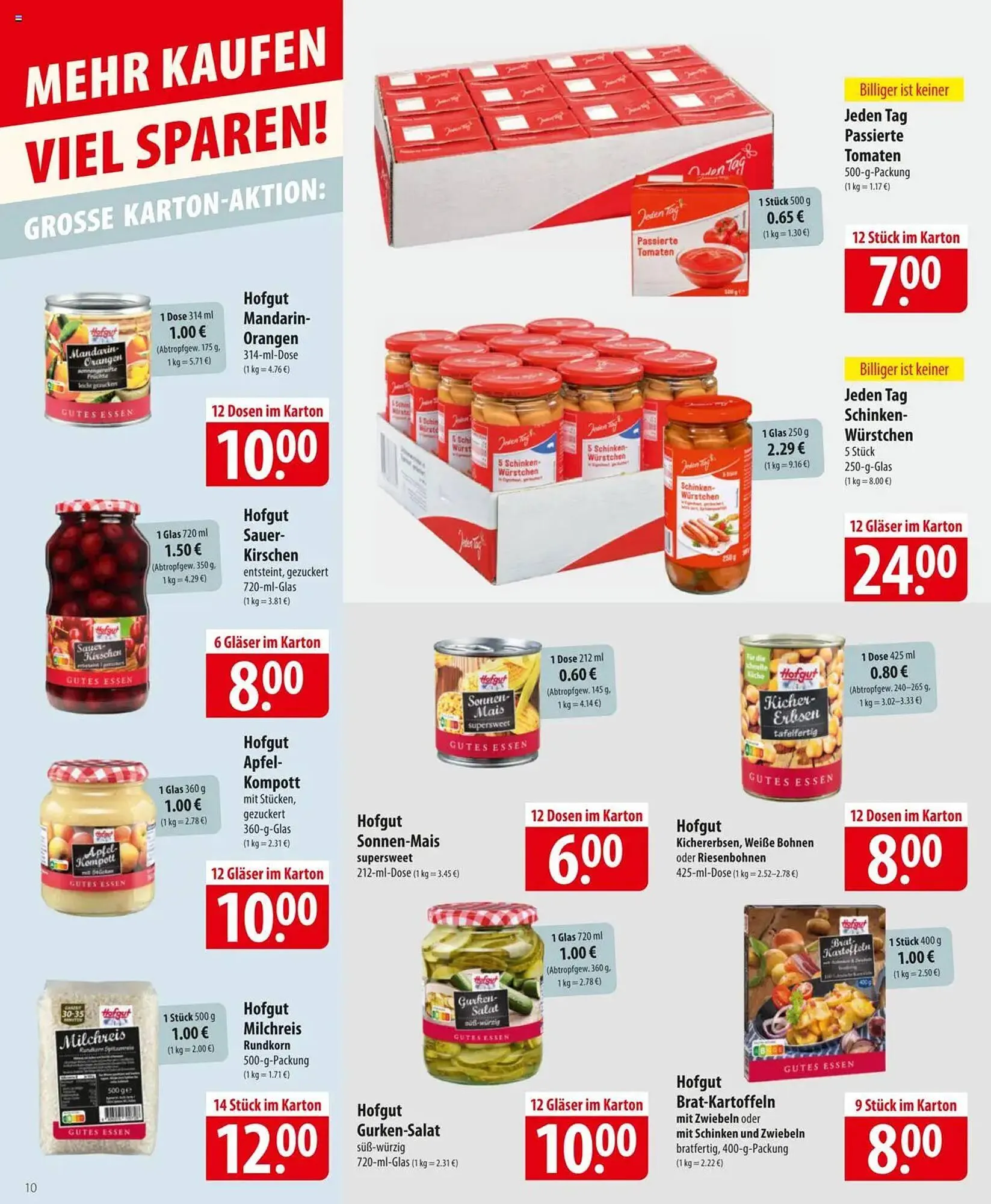 Famila Nord Ost Prospekt von 10. März bis 15. März 2025 - Prospekt seite 10