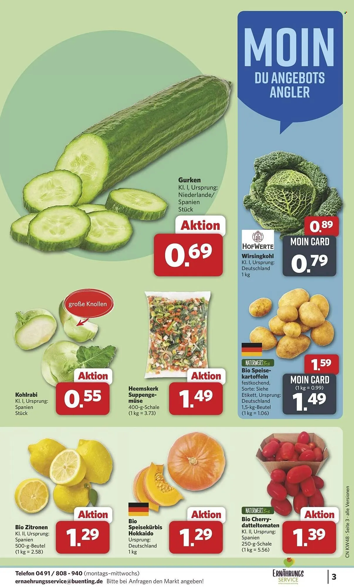 Combi Prospekt von 24. November bis 29. November 2025 - Prospekt seite 3