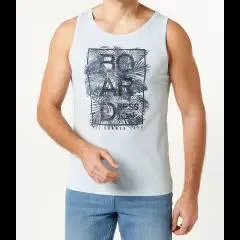 Tanktop mit Frontprint X-Mail, Rundhalsausschnitt