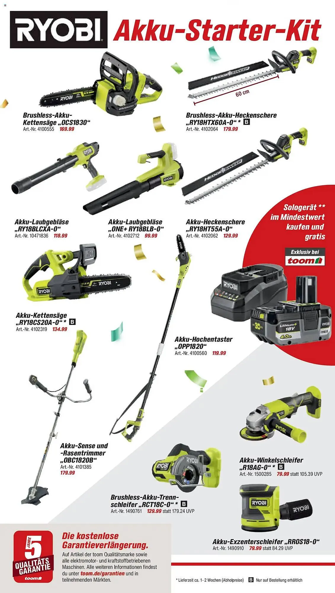 Toom Baumarkt Prospekt von 11. April bis 17. April 2026 - Prospekt seite 14