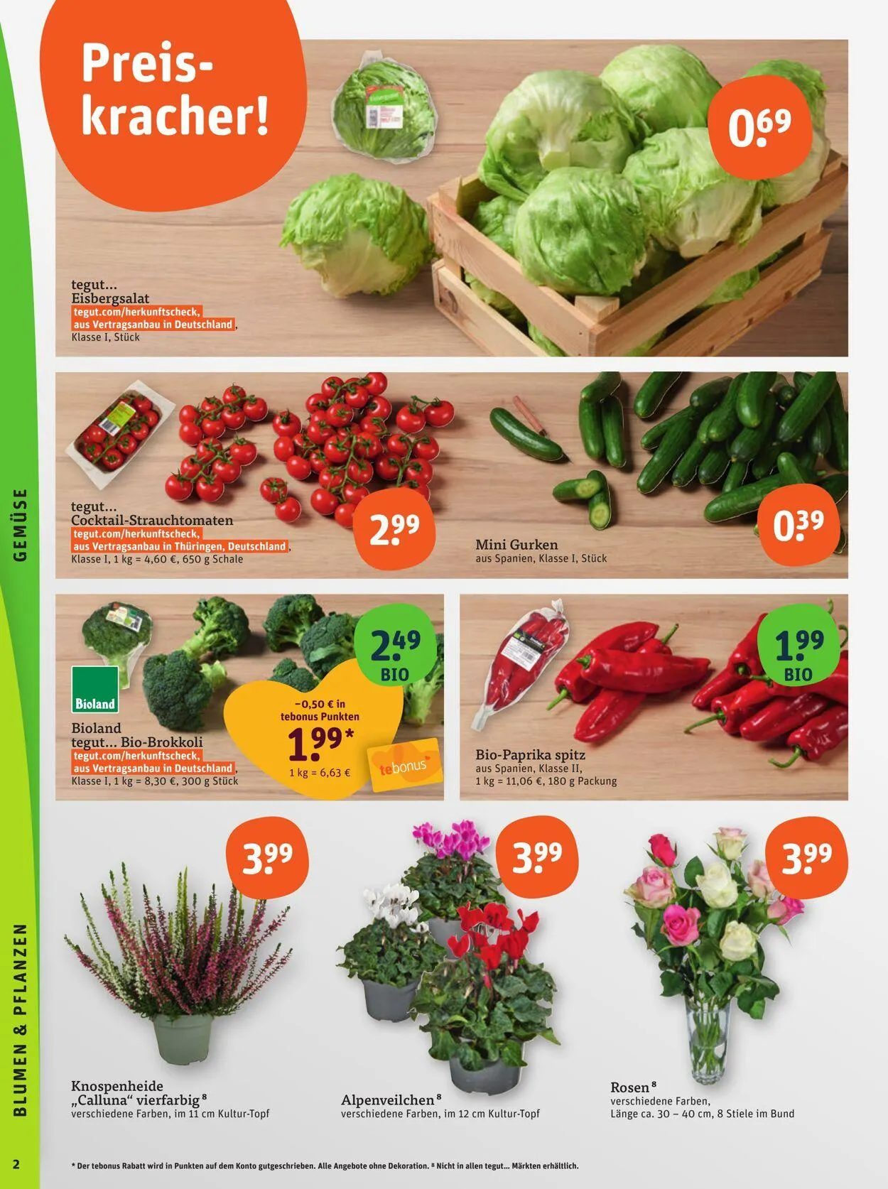 Tegut Aktueller Prospekt von 8. September bis 14. September 2025 - Prospekt seite 4