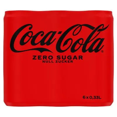 Coca-Cola Zero Sugar 6x 0,33L Dose