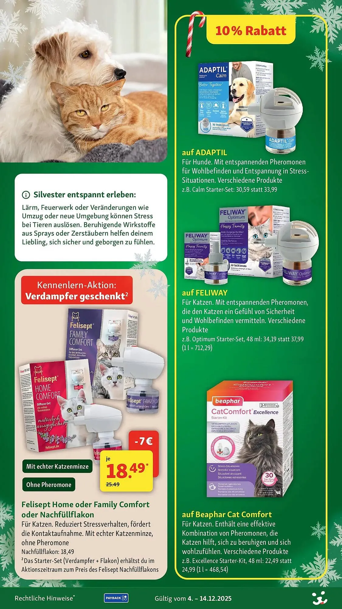 Fressnapf Prospekt von 3. Dezember bis 10. Dezember 2025 - Prospekt seite 10