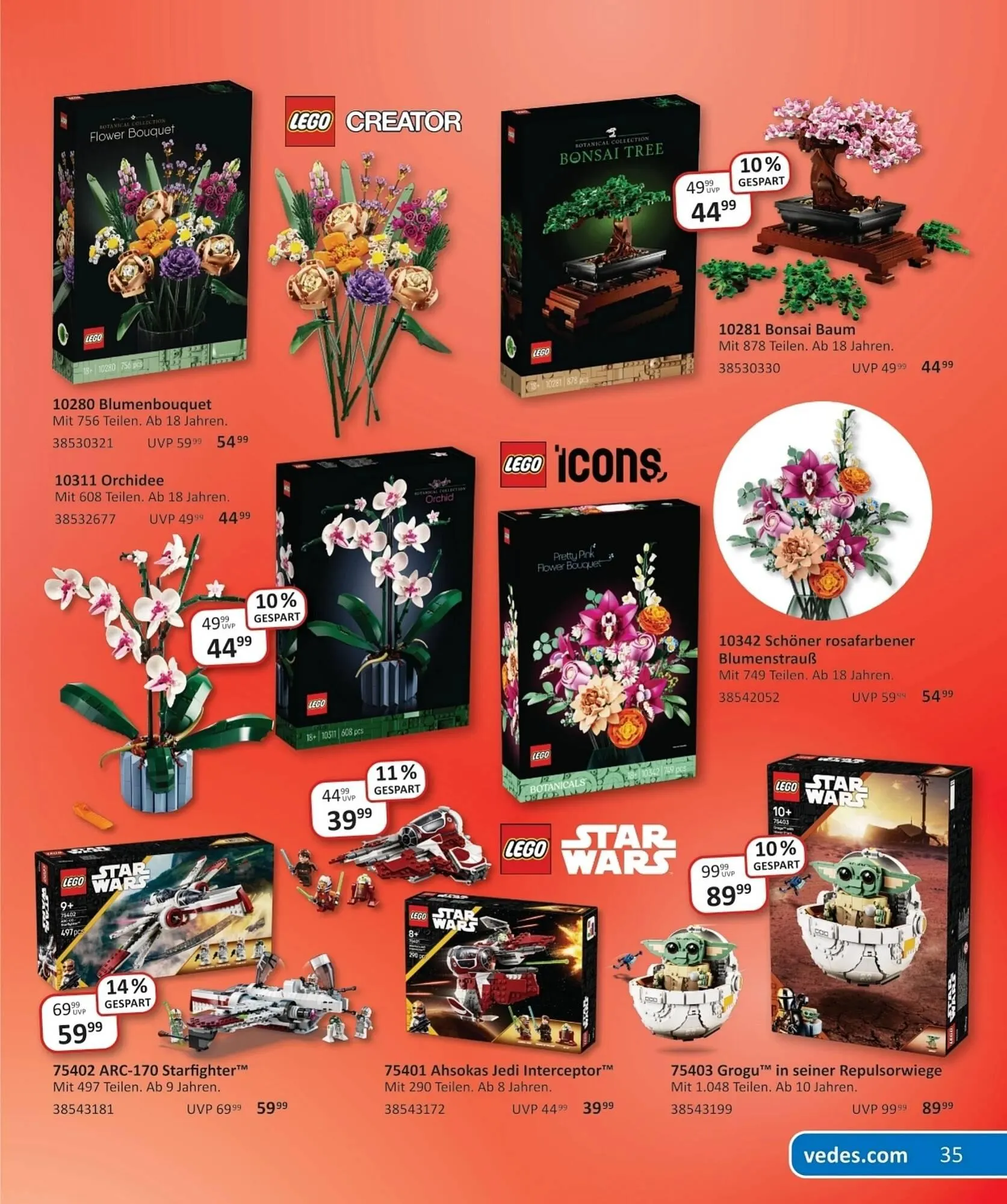 Vedes Prospekt von 5. März bis 1. April 2025 - Prospekt seite 37