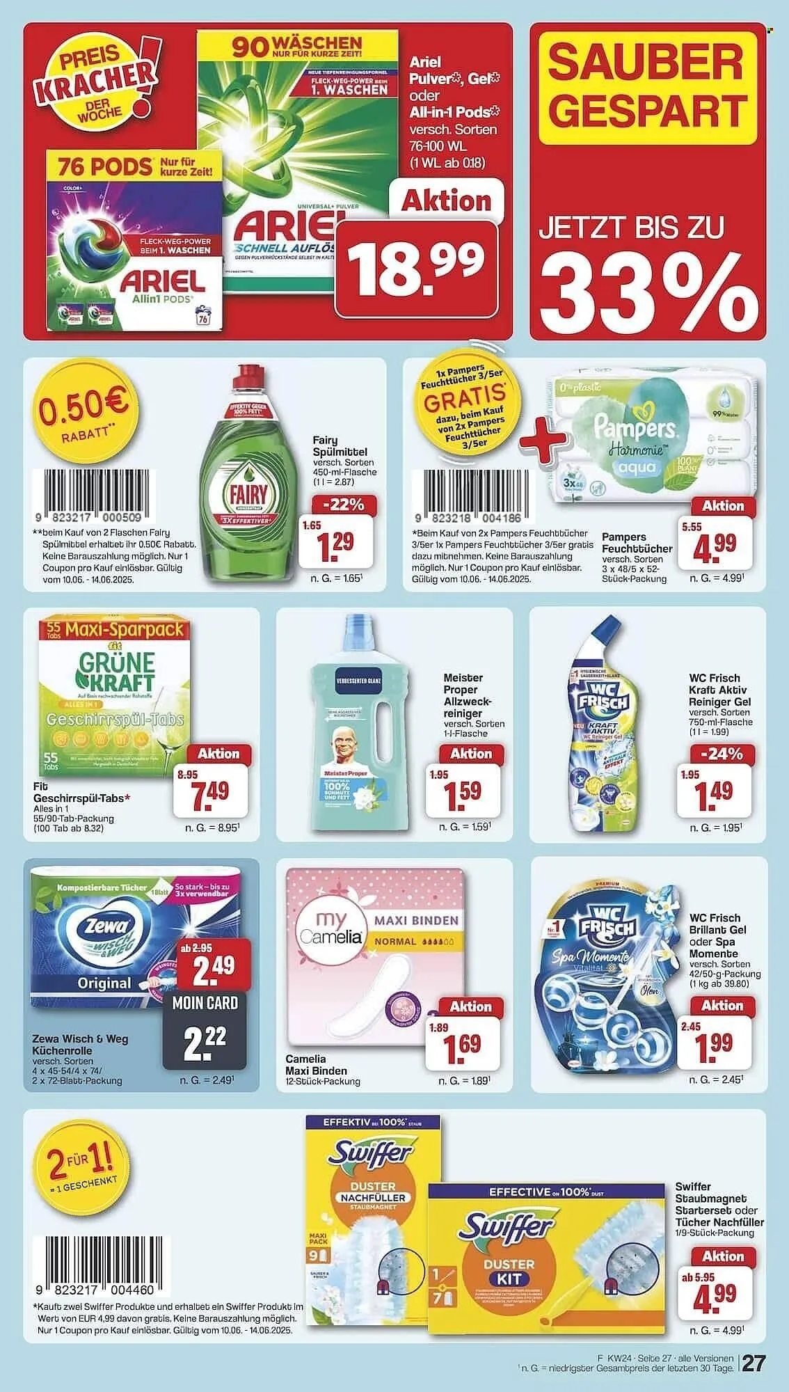 Famila Nord Ost Prospekt von 10. Juni bis 14. Juni 2025 - Prospekt seite 35