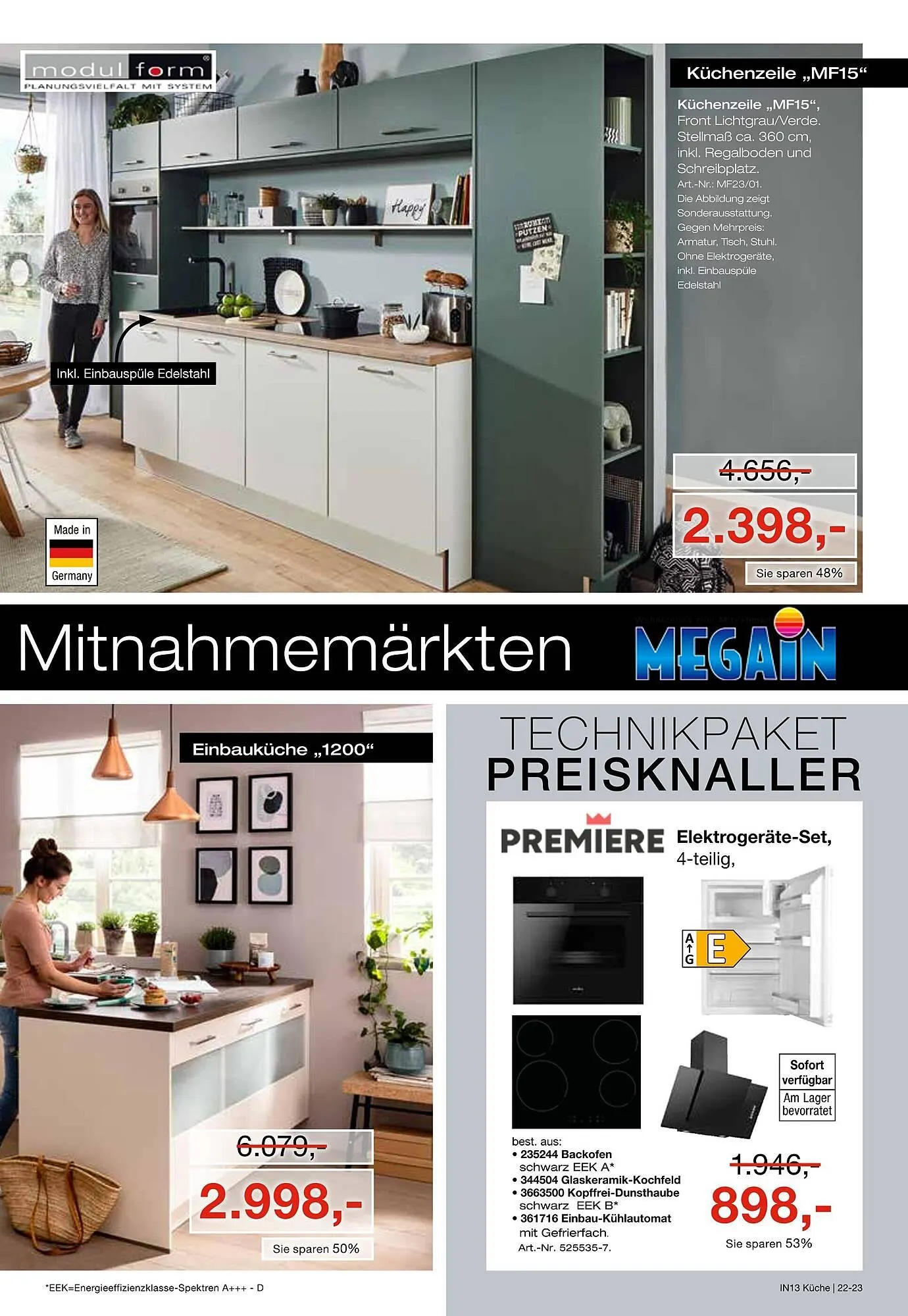 Möbel Inhofer Prospekt von 2. Mai bis 7. Juni 2025 - Prospekt seite 23