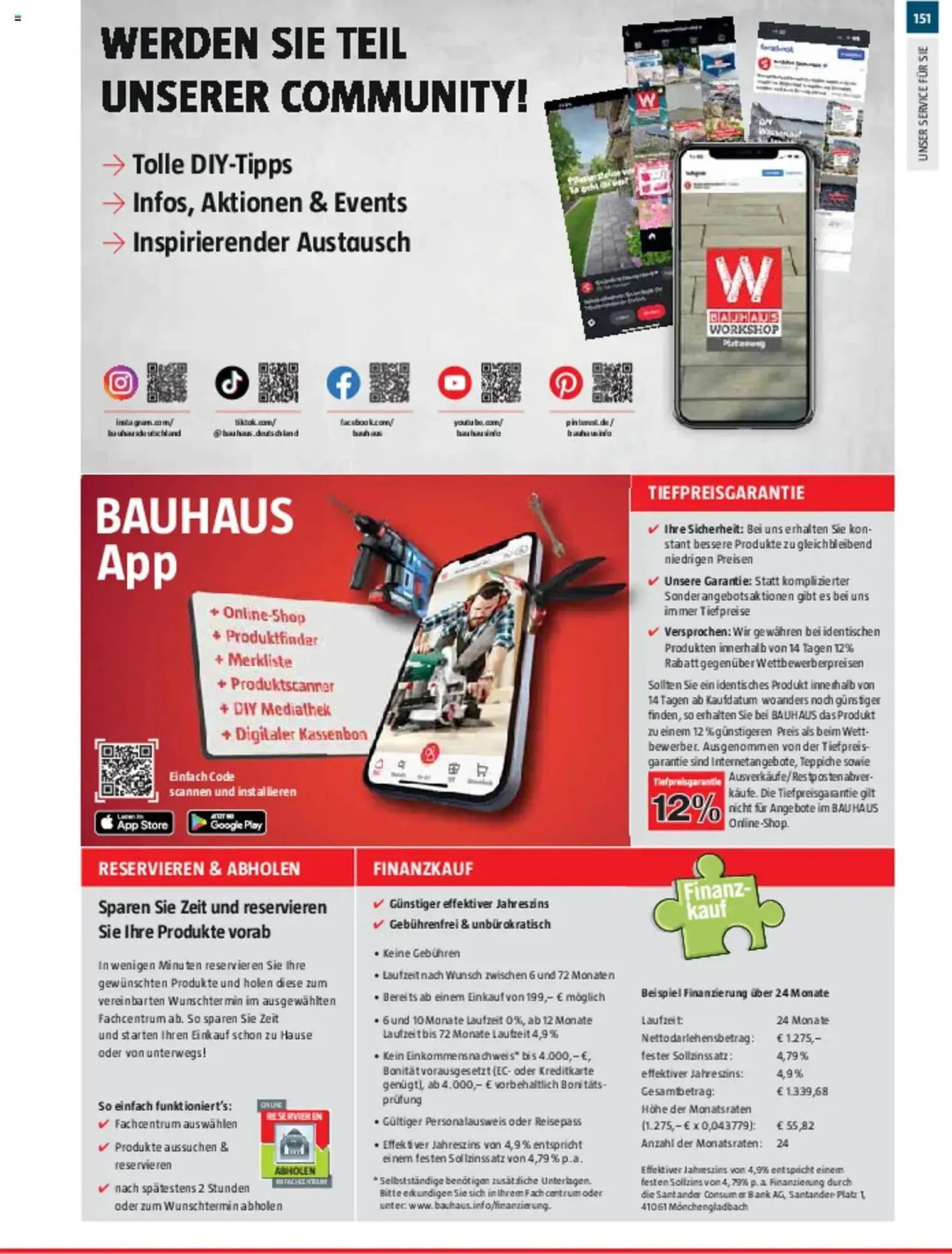 Bauhaus Prospekt von 10. März bis 30. Juni 2025 - Prospekt seite 151