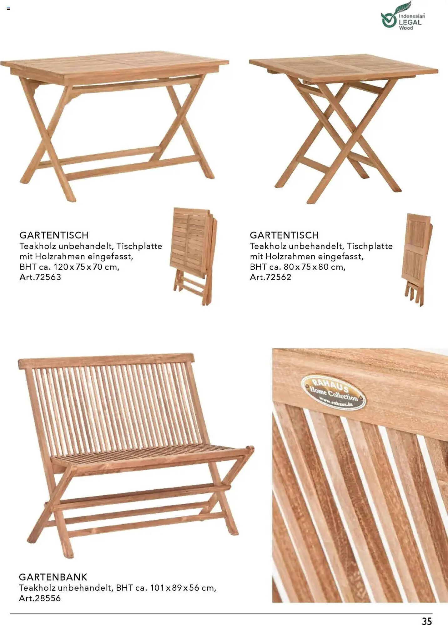 Rahaus Prospekt von 7. April bis 31. August 2025 - Prospekt seite 35