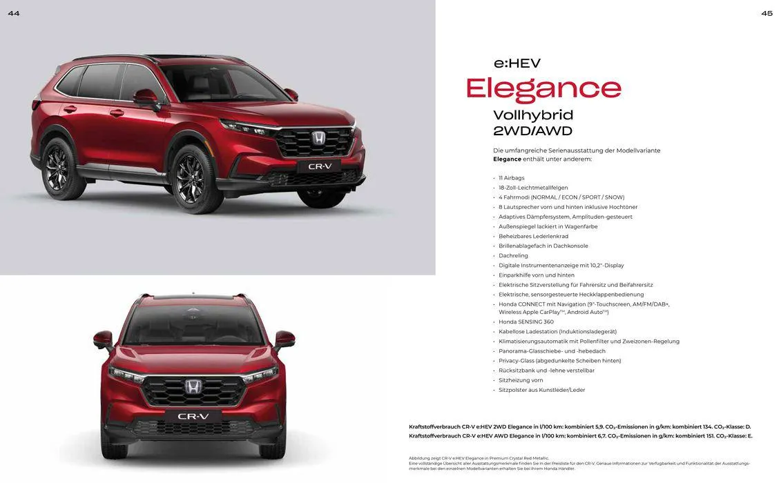 Honda CR-V BROSCHÜRE von 11. April bis 11. April 2025 - Prospekt seite 23