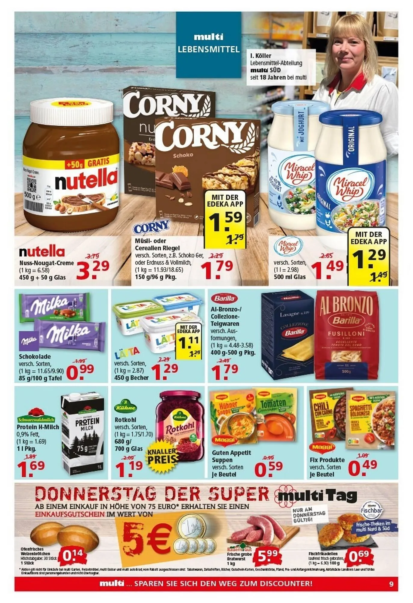 Multi Markt Prospekt von 16. März bis 21. März 2026 - Prospekt seite 9