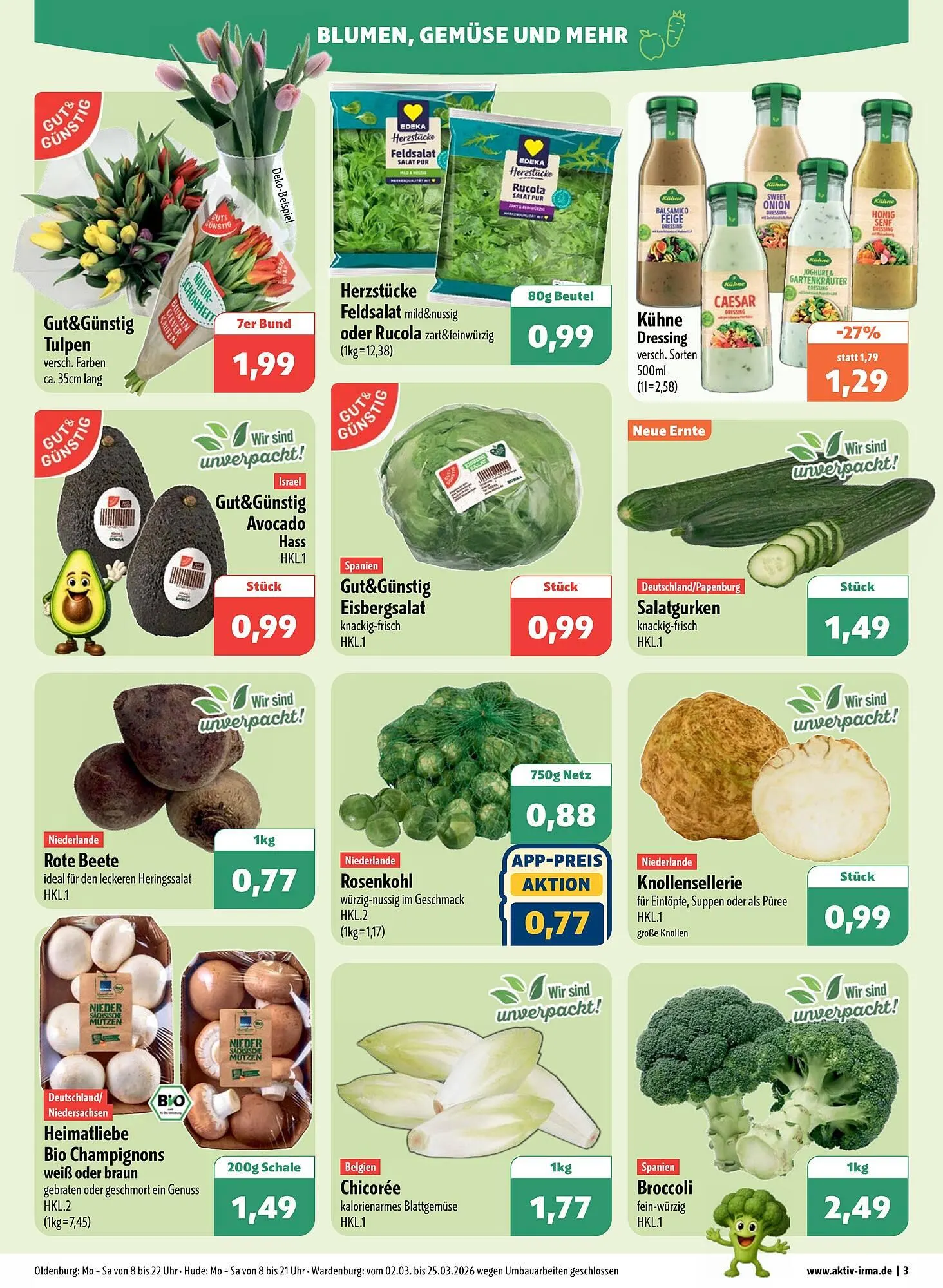 Aktiv Irma Prospekt von 2. März bis 7. März 2026 - Prospekt seite 3