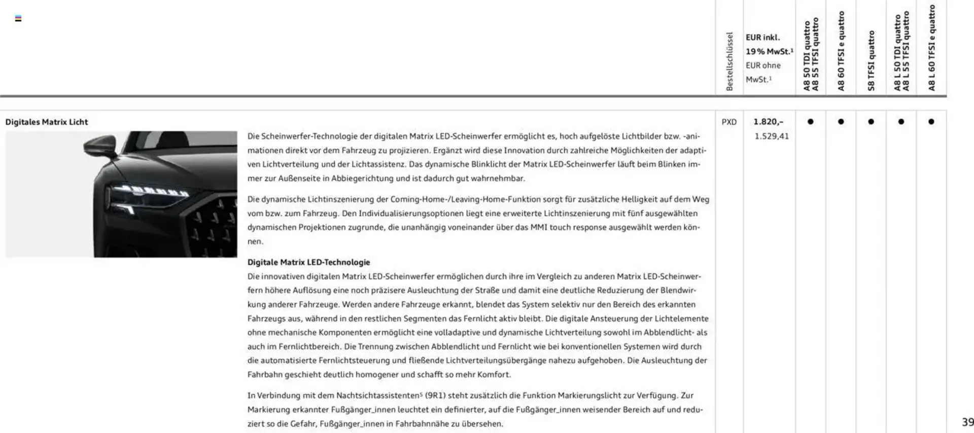 Audi Prospekt von 20. Februar bis 9. Januar 2026 - Prospekt seite 38