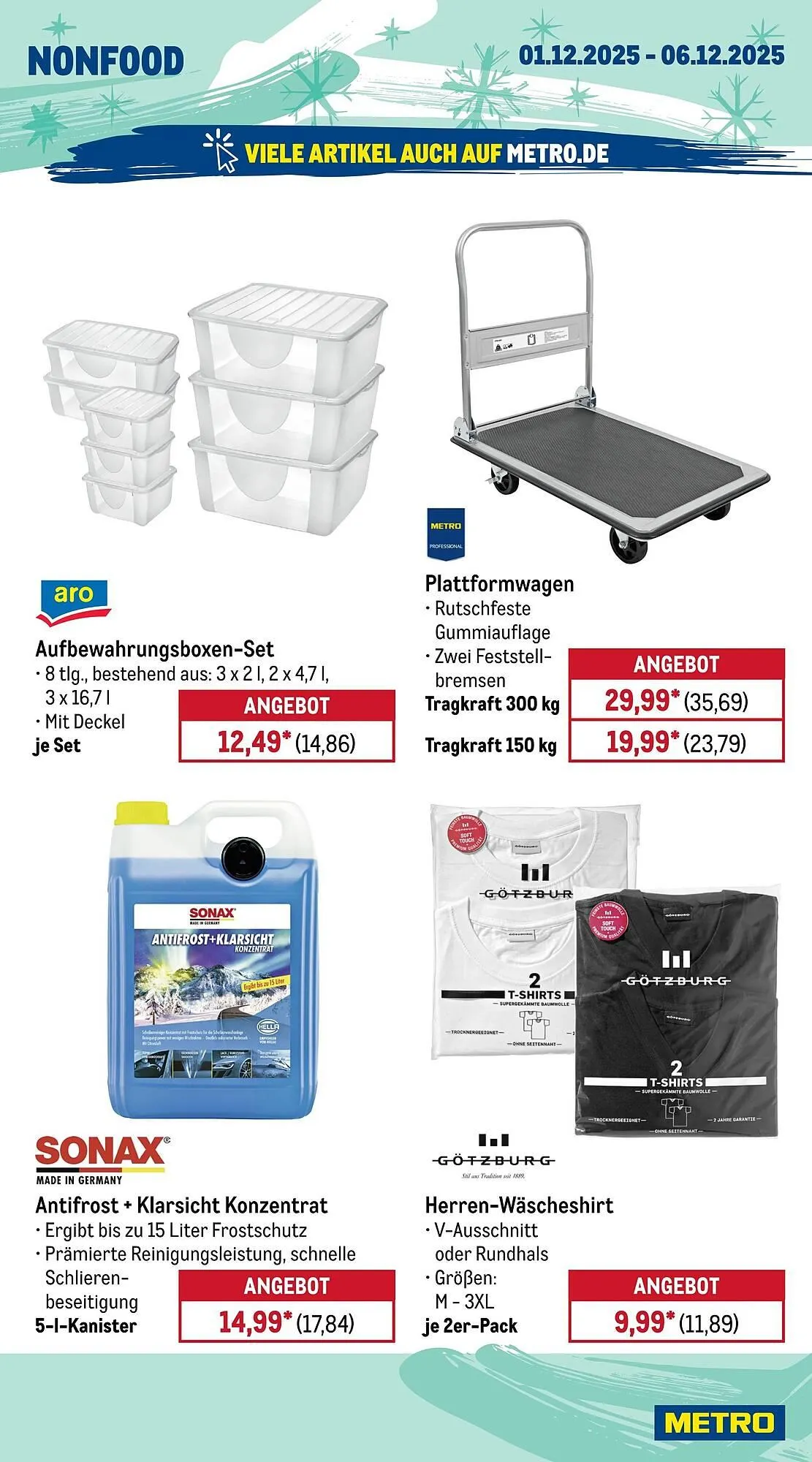 METRO Prospekt von 1. Dezember bis 6. Dezember 2025 - Prospekt seite 23