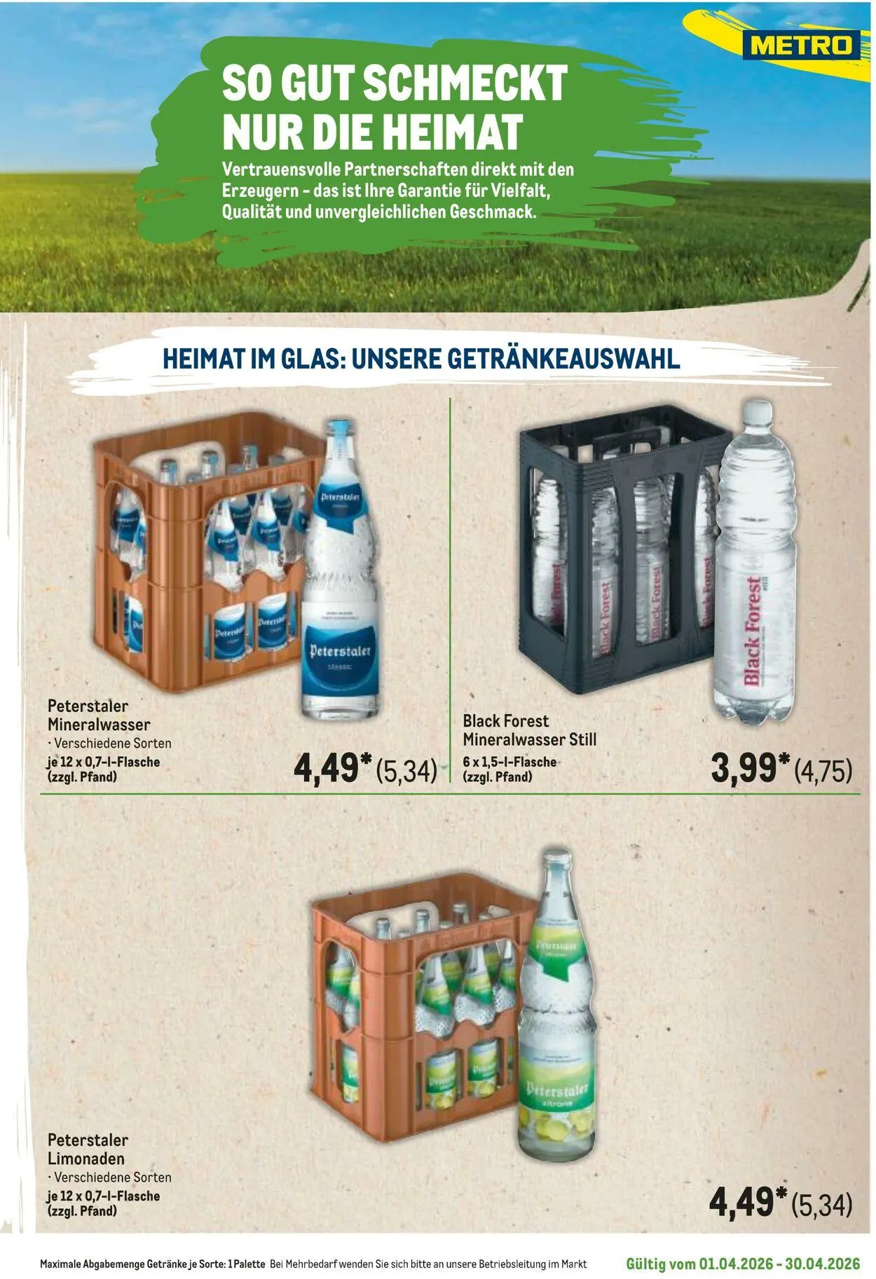 Metro Aktueller Prospekt von 1. April bis 30. April 2026 - Prospekt seite 19