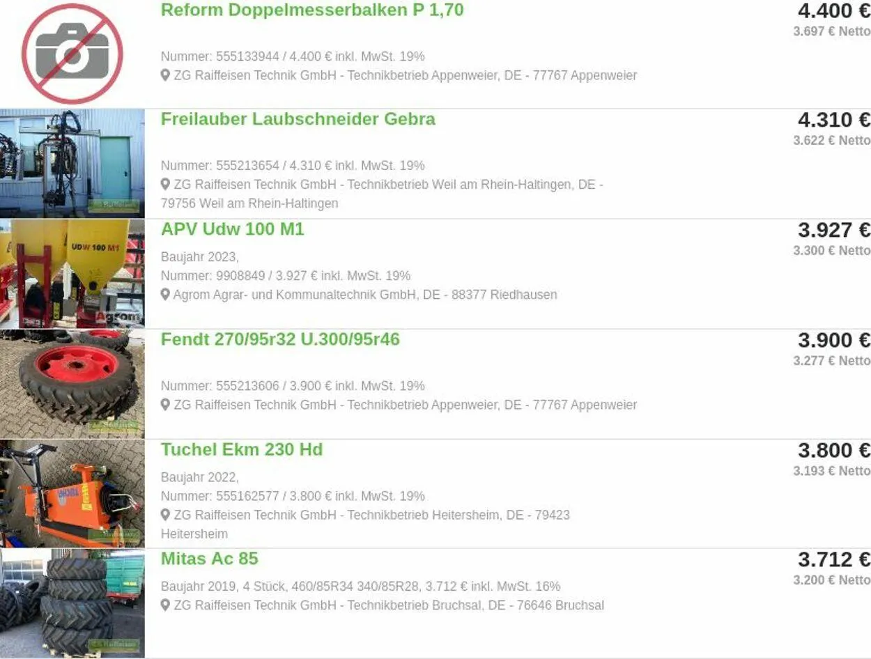 ZG Raiffeisen Aktueller Prospekt von 17. März bis 26. März 2025 - Prospekt seite 30