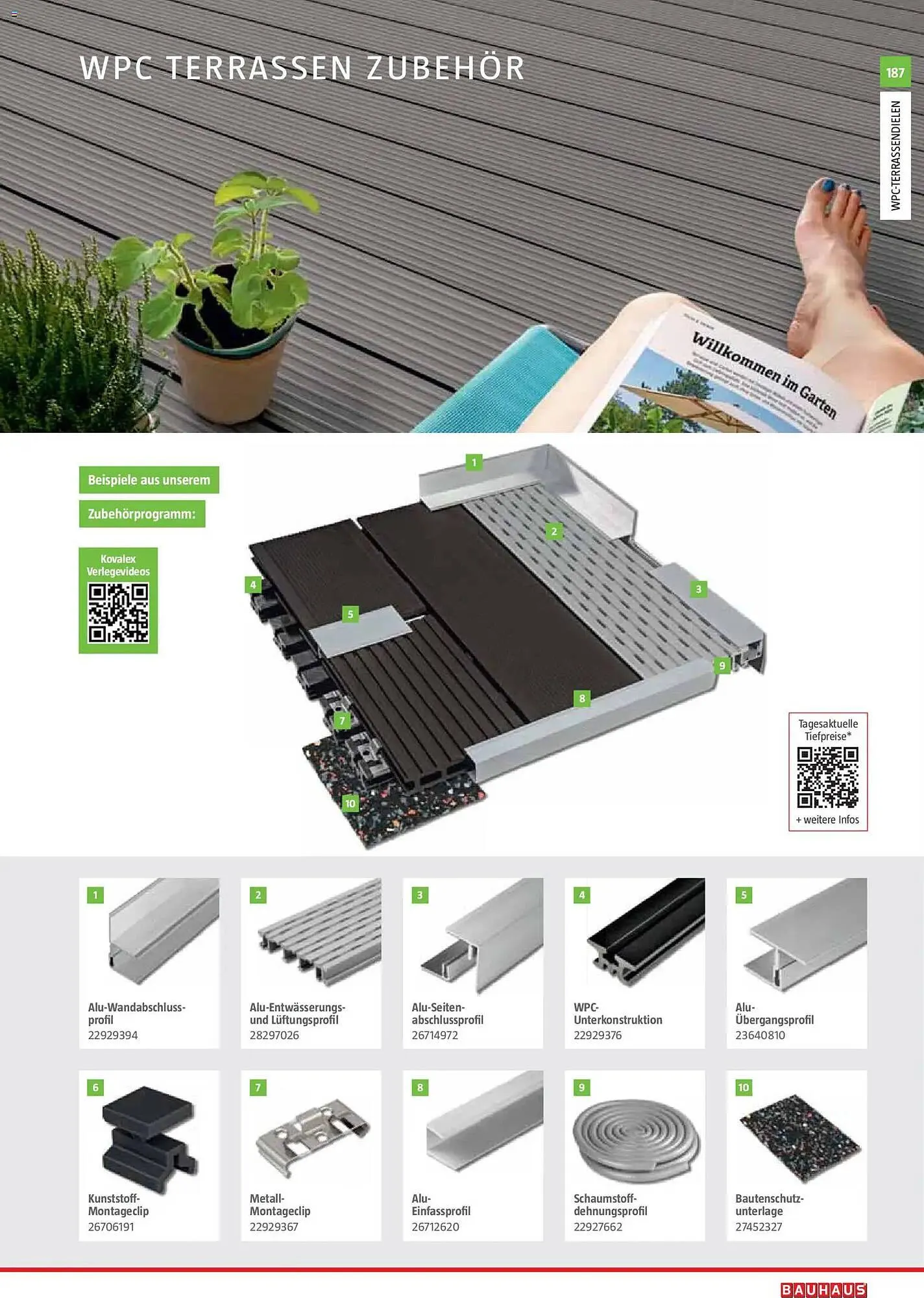 Bauhaus Prospekt von 2. März bis 30. Juni 2026 - Prospekt seite 187