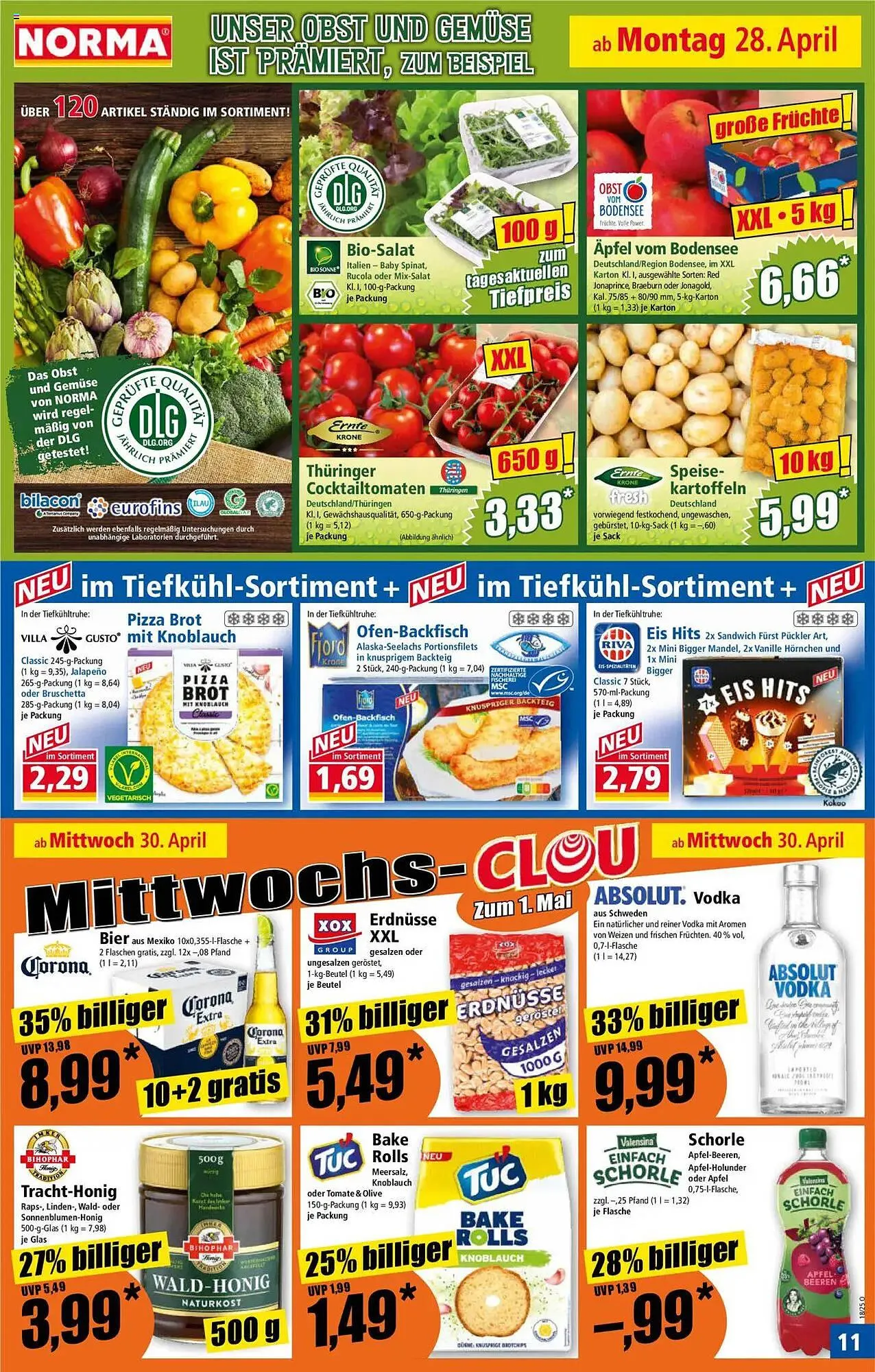 Norma Prospekt von 28. April bis 3. Mai 2025 - Prospekt seite 11