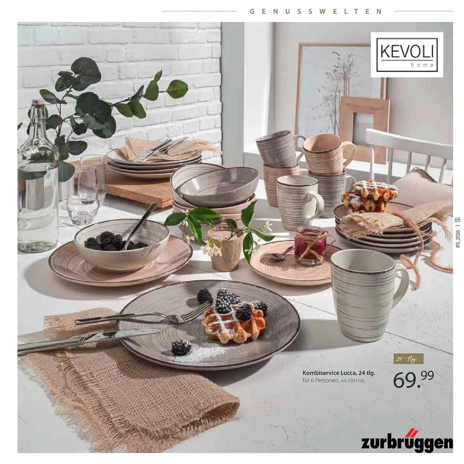 Zurbrüggen Prospekt von 14. April bis 26. September 2026 - Prospekt seite 63