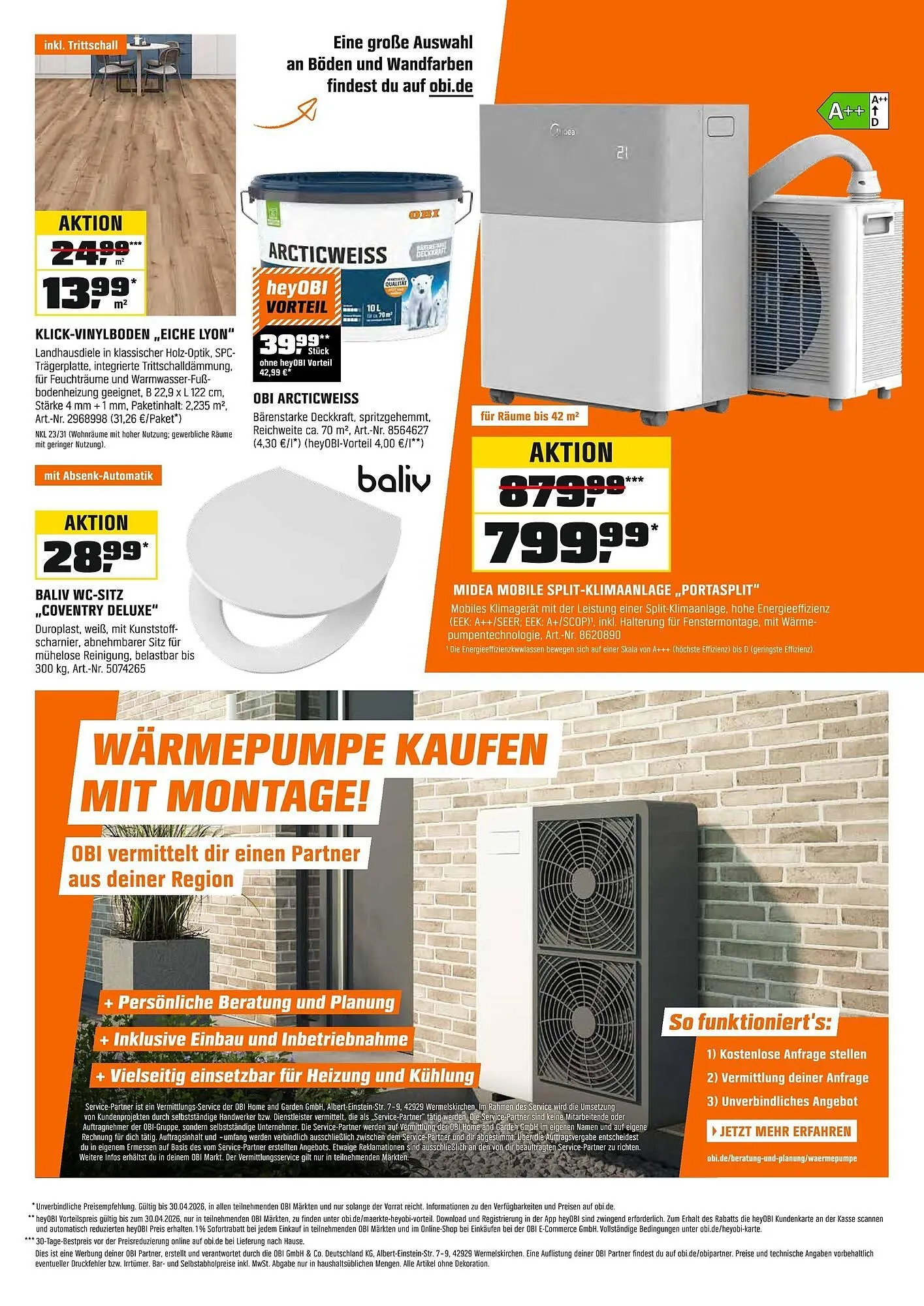 OBI Prospekt von 27. März bis 30. April 2026 - Prospekt seite 21