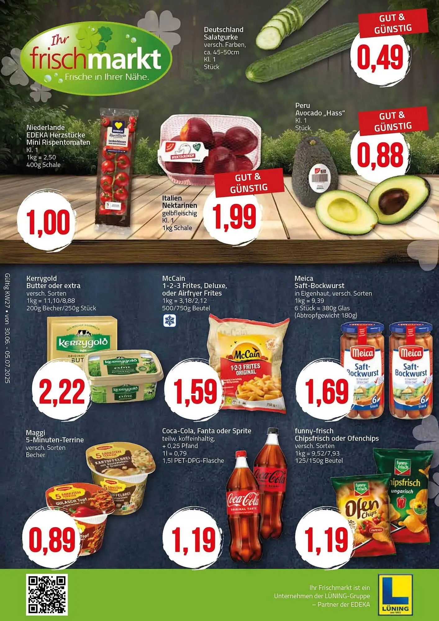 Ihr Frischmarkt Prospekt - 1