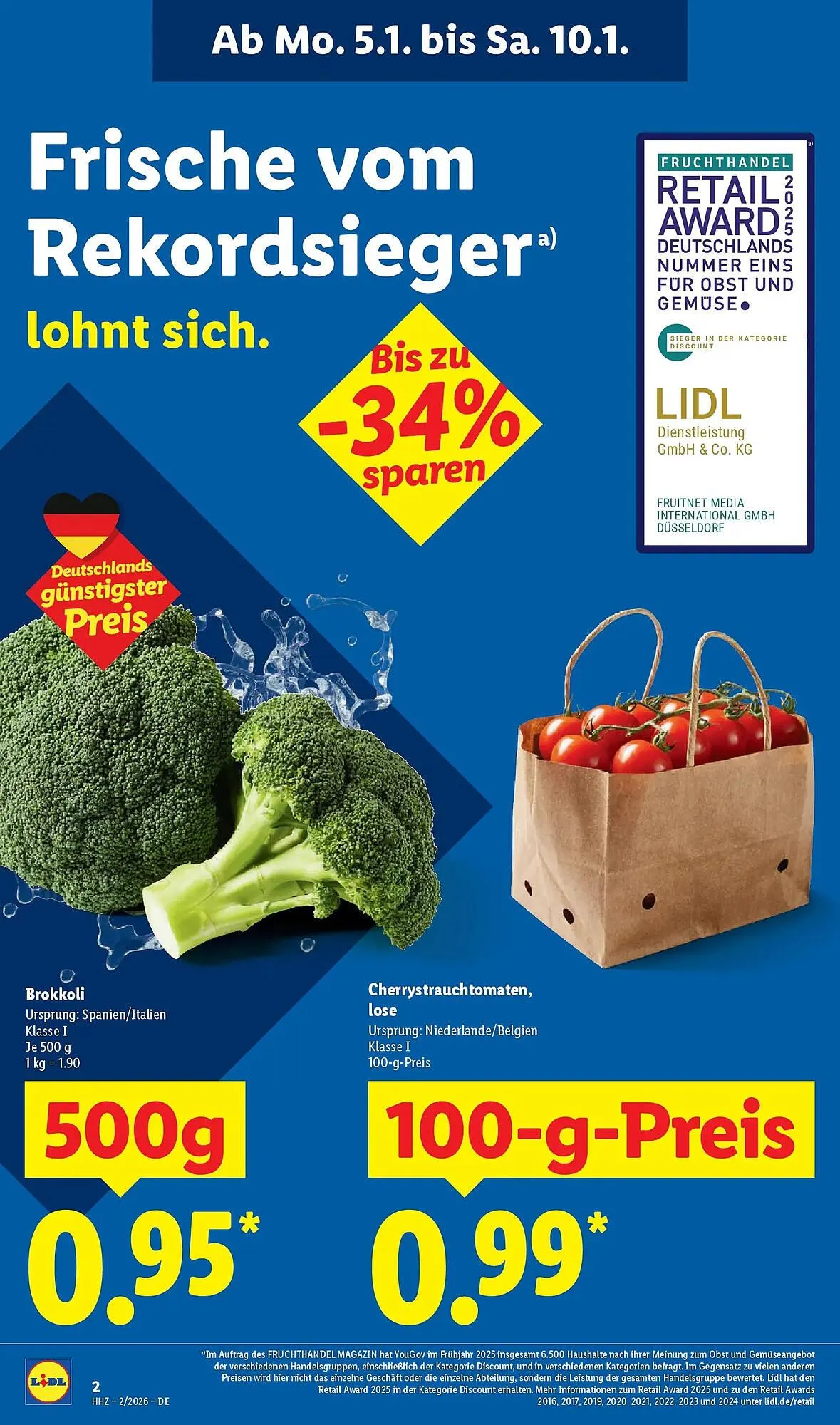 Lidl Prospekt von 4. Januar bis 10. Januar 2026 - Prospekt seite 4