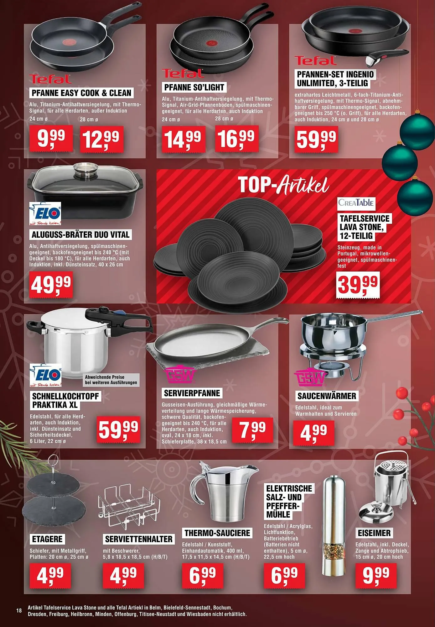 Handelshof Prospekt von 11. Dezember bis 17. Dezember 2025 - Prospekt seite 18