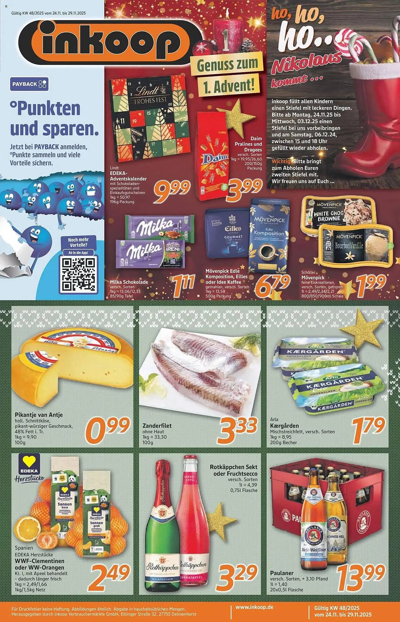 Inkoop Prospekt von 24. November bis 29. November 2025 - Prospekt seite 1