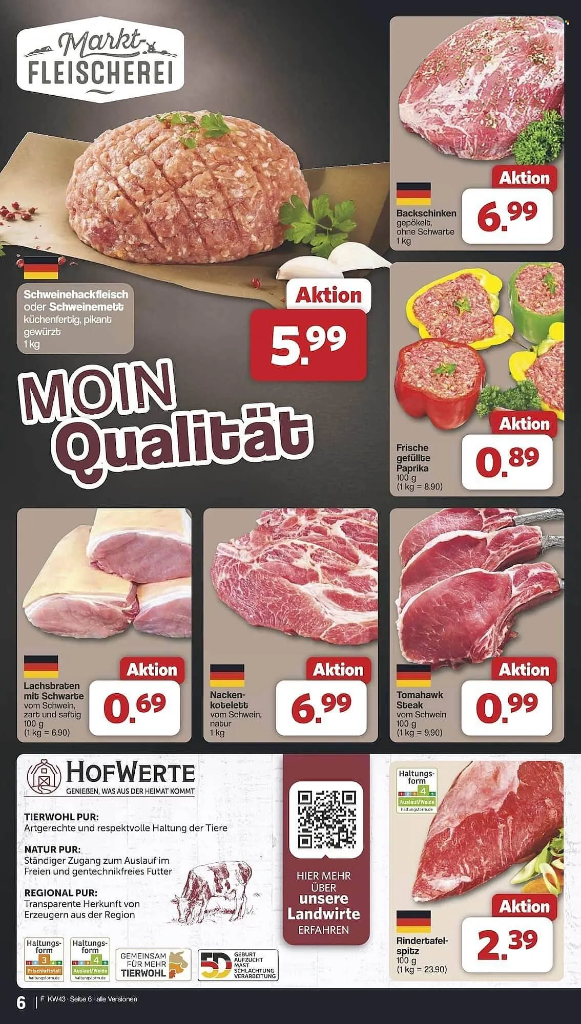 Famila Nord Ost Prospekt von 20. Oktober bis 25. Oktober 2025 - Prospekt seite 6