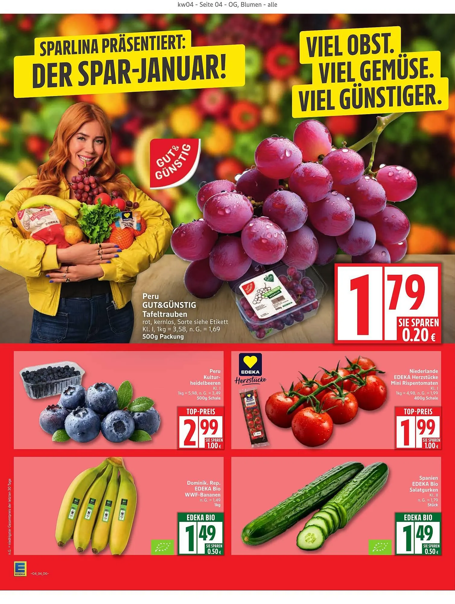 Edeka Prospekt von 19. Januar bis 24. Januar 2026 - Prospekt seite 4