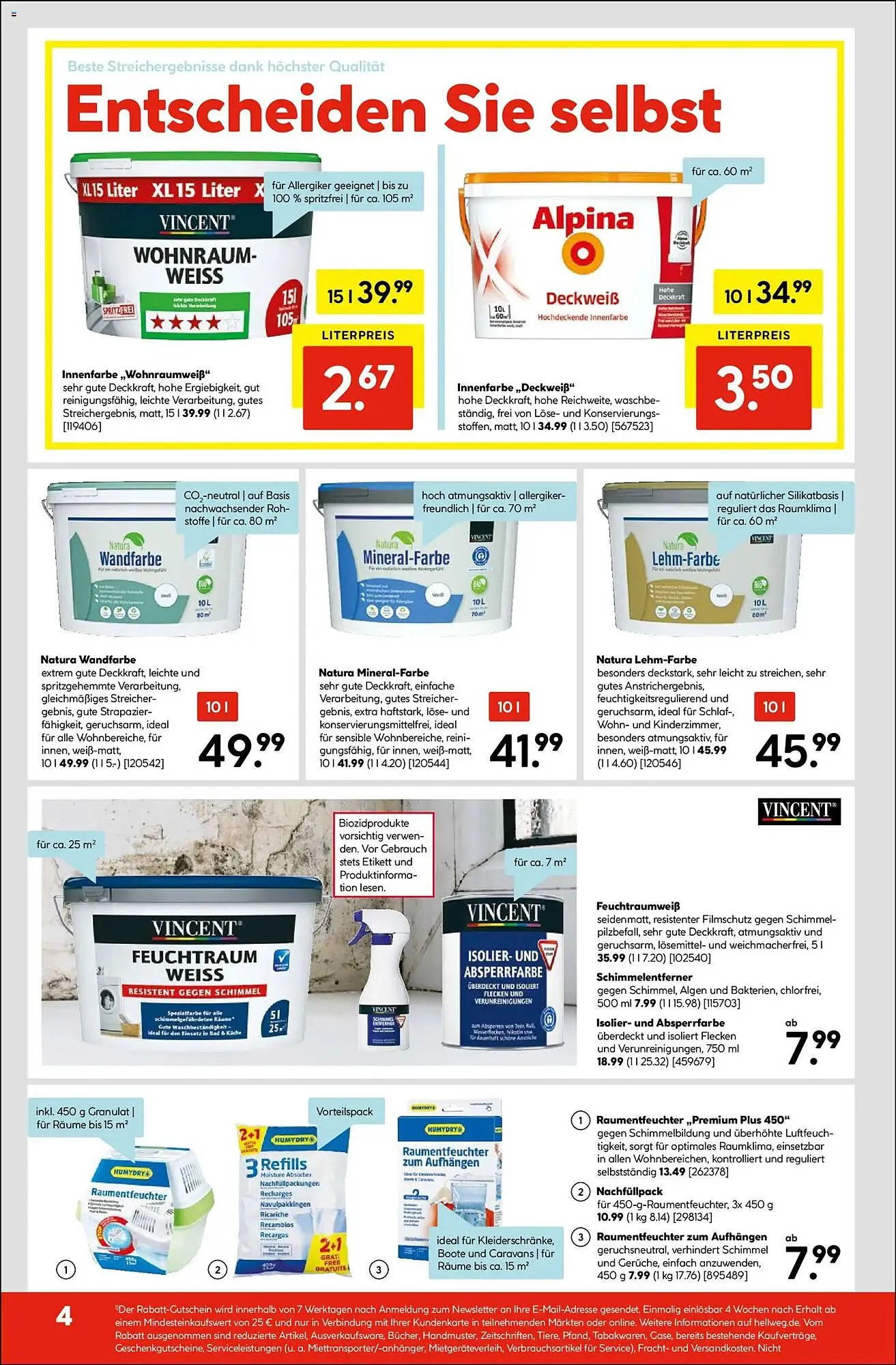 Hellweg Prospekt von 23. Februar bis 28. Februar 2026 - Prospekt seite 4
