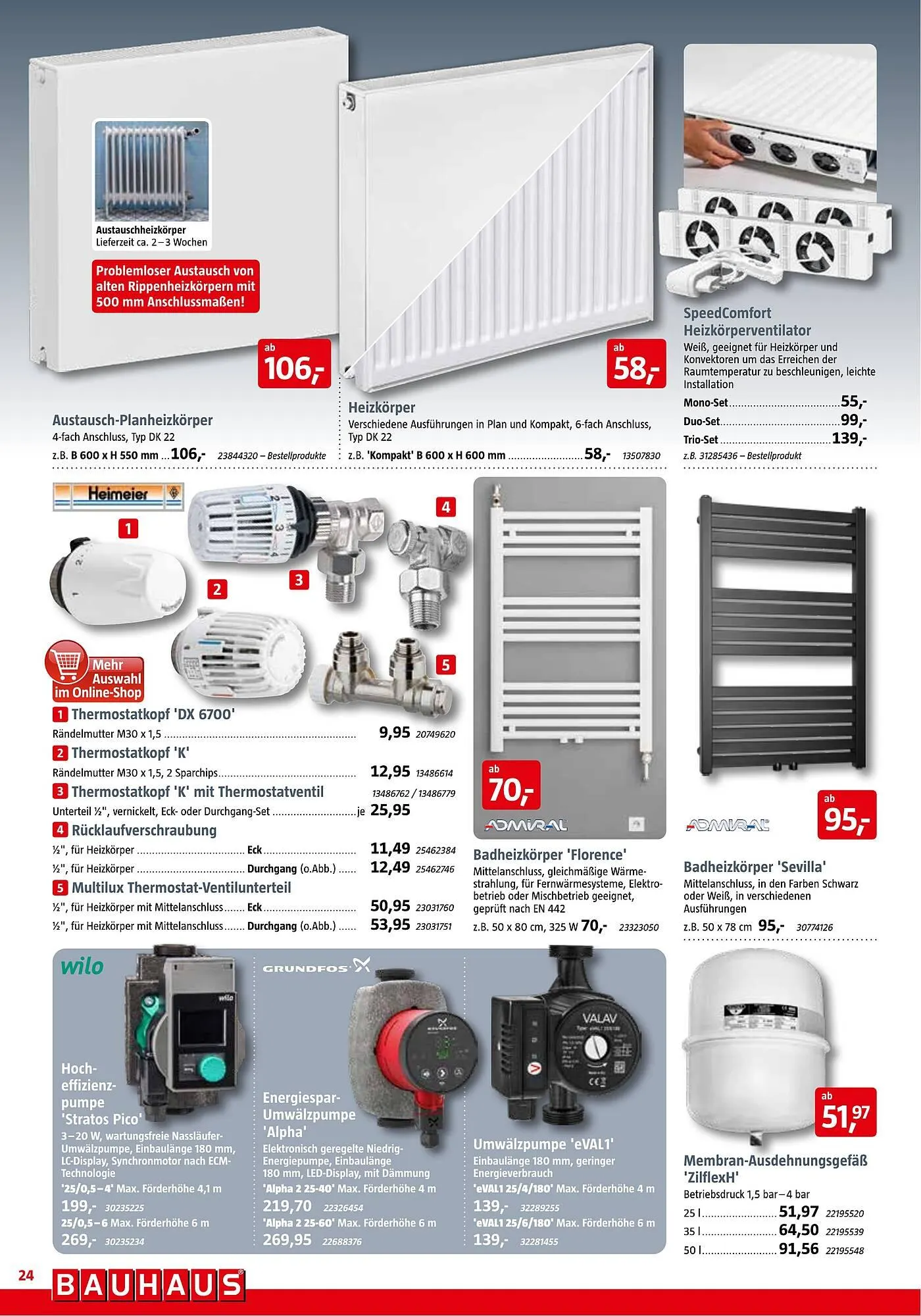 Bauhaus Prospekt von 1. November bis 29. November 2025 - Prospekt seite 24